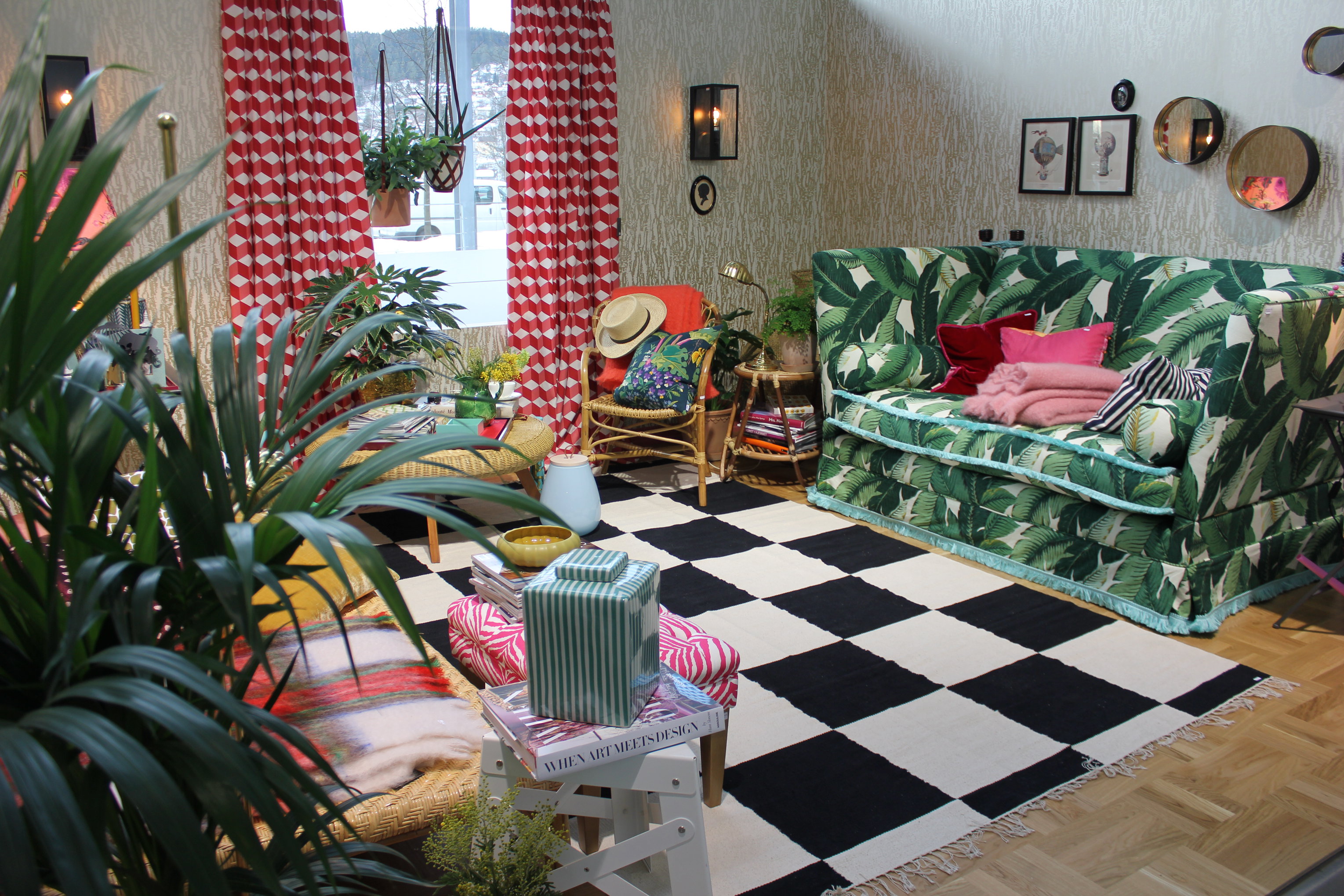 Farge- og mønstermiks