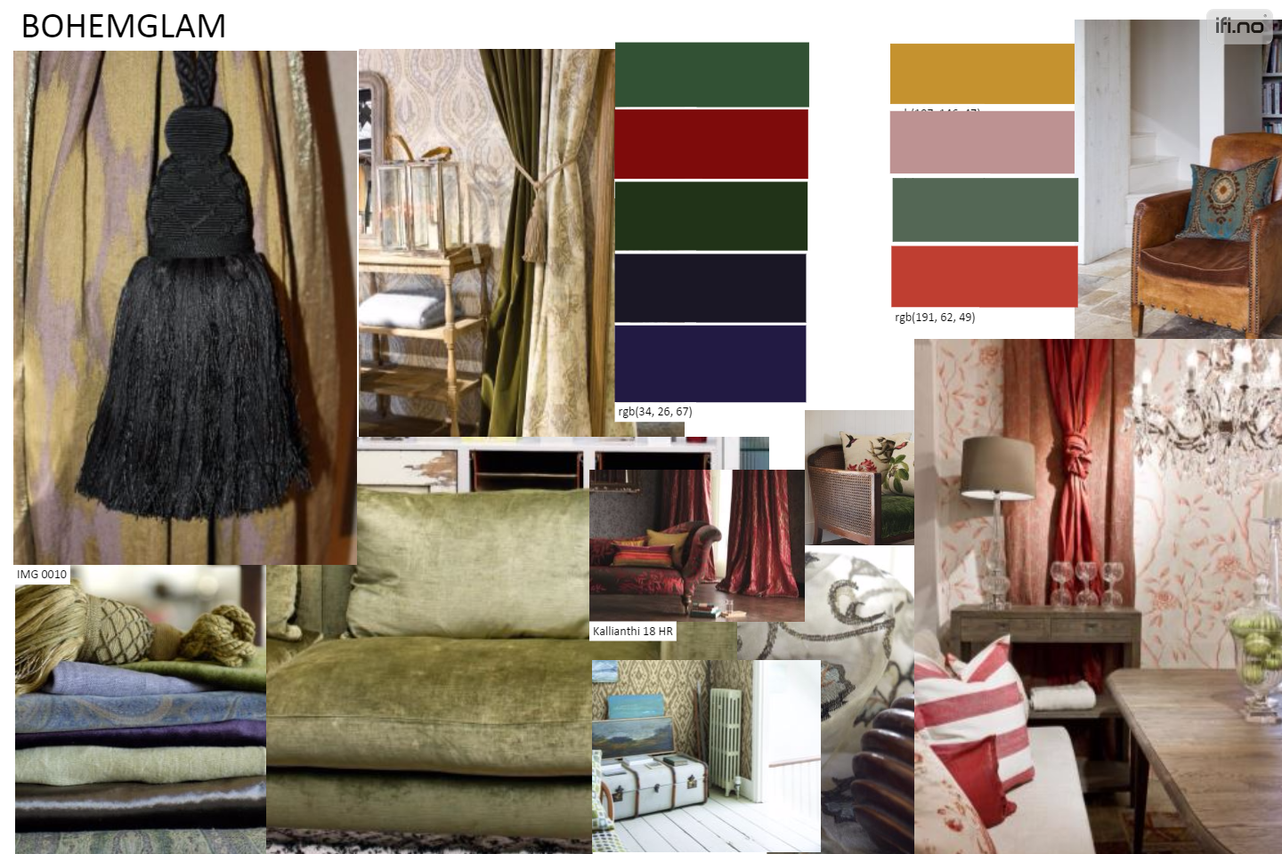 Prøv deg fram med ifi.no sitt moodboard!