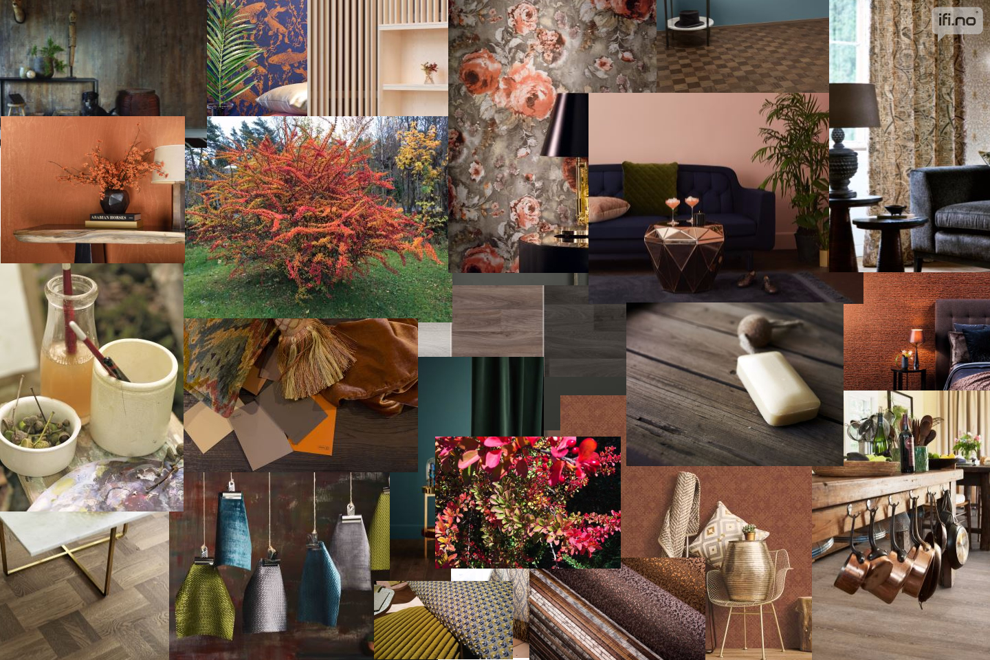 Få inspirasjon med moodboard