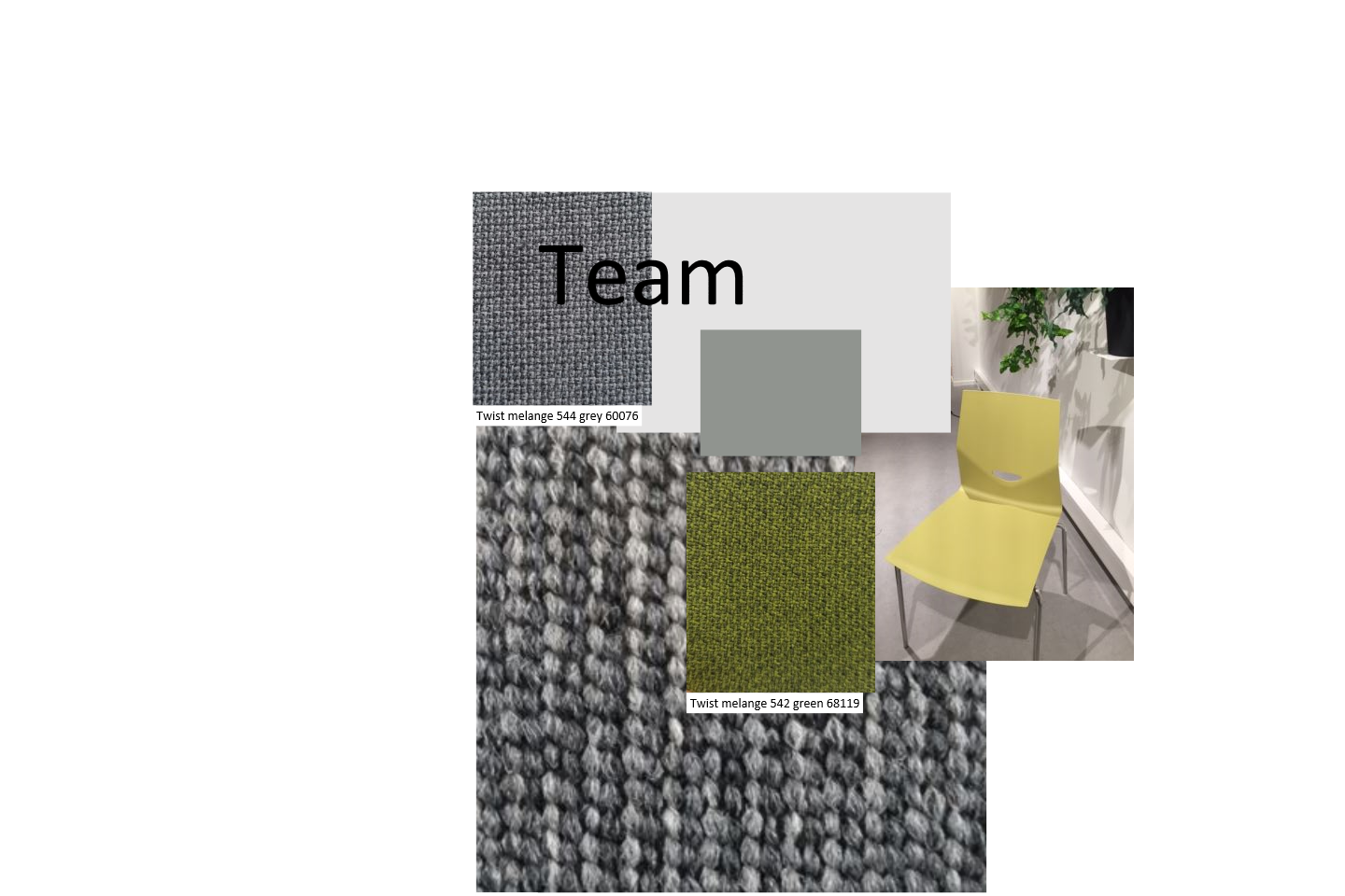 Team moodboard