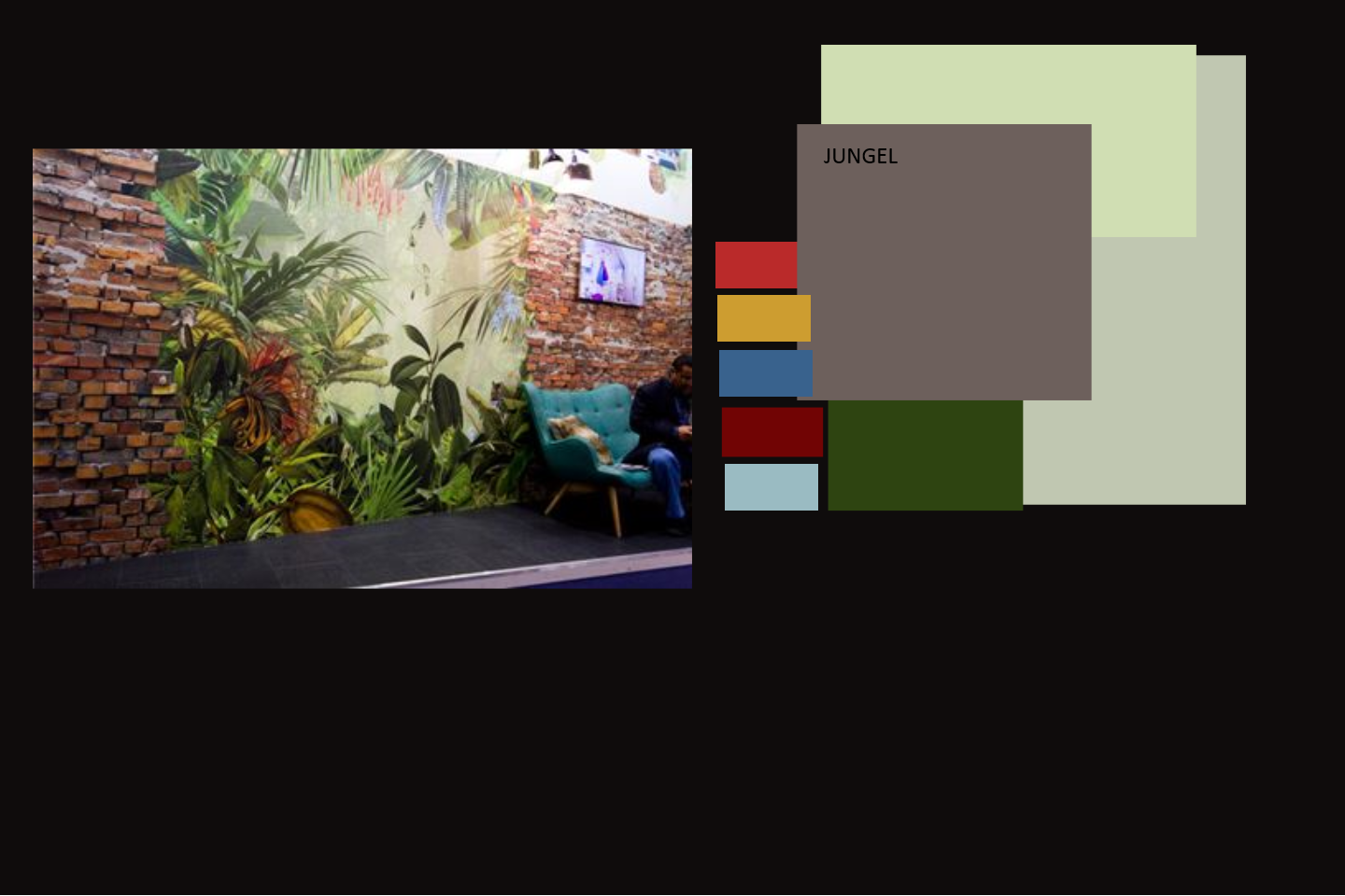 jungel moodboard