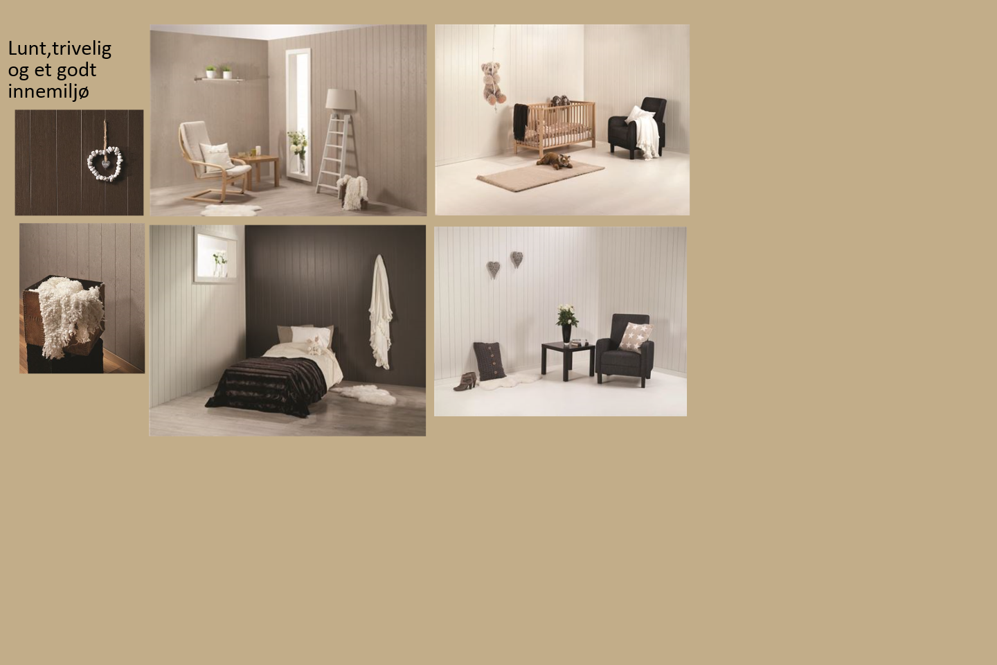 lune naturtoner med dekorative interiørplater moodboard