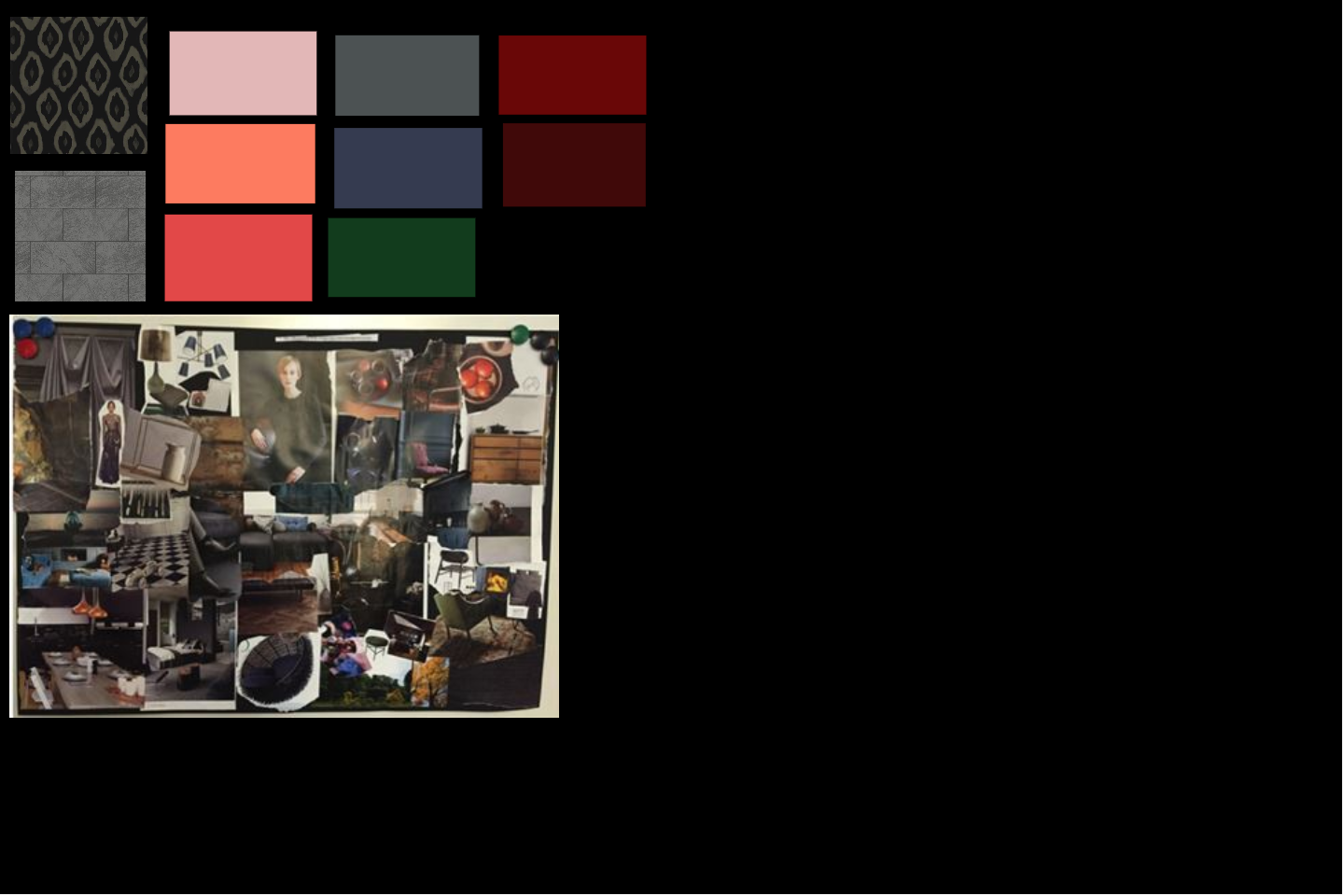 norwegian noir moodboard