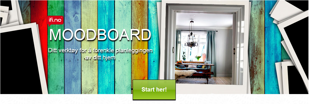 BLI INSPIRERT: Lag ditt første moodboard nå!