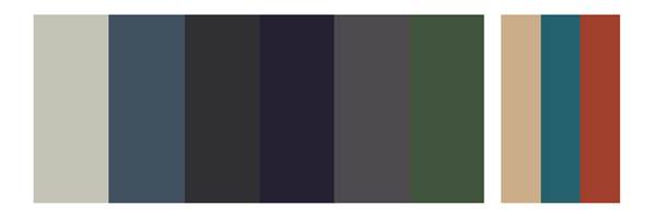 <b>FARGEPALETT:</b> (f.v.) NCS S- 2002-G, S 6020-R90B, S 8005-R80B, S 7020-R80B, S 7005-R80B, S 6020-G10Y, S 2010-Y30R, S 4040,-B10G, S 3060-Y70R. Vi tar forbehold om at fargene på skjermen ikke gir riktig gjengivelse av fargene.