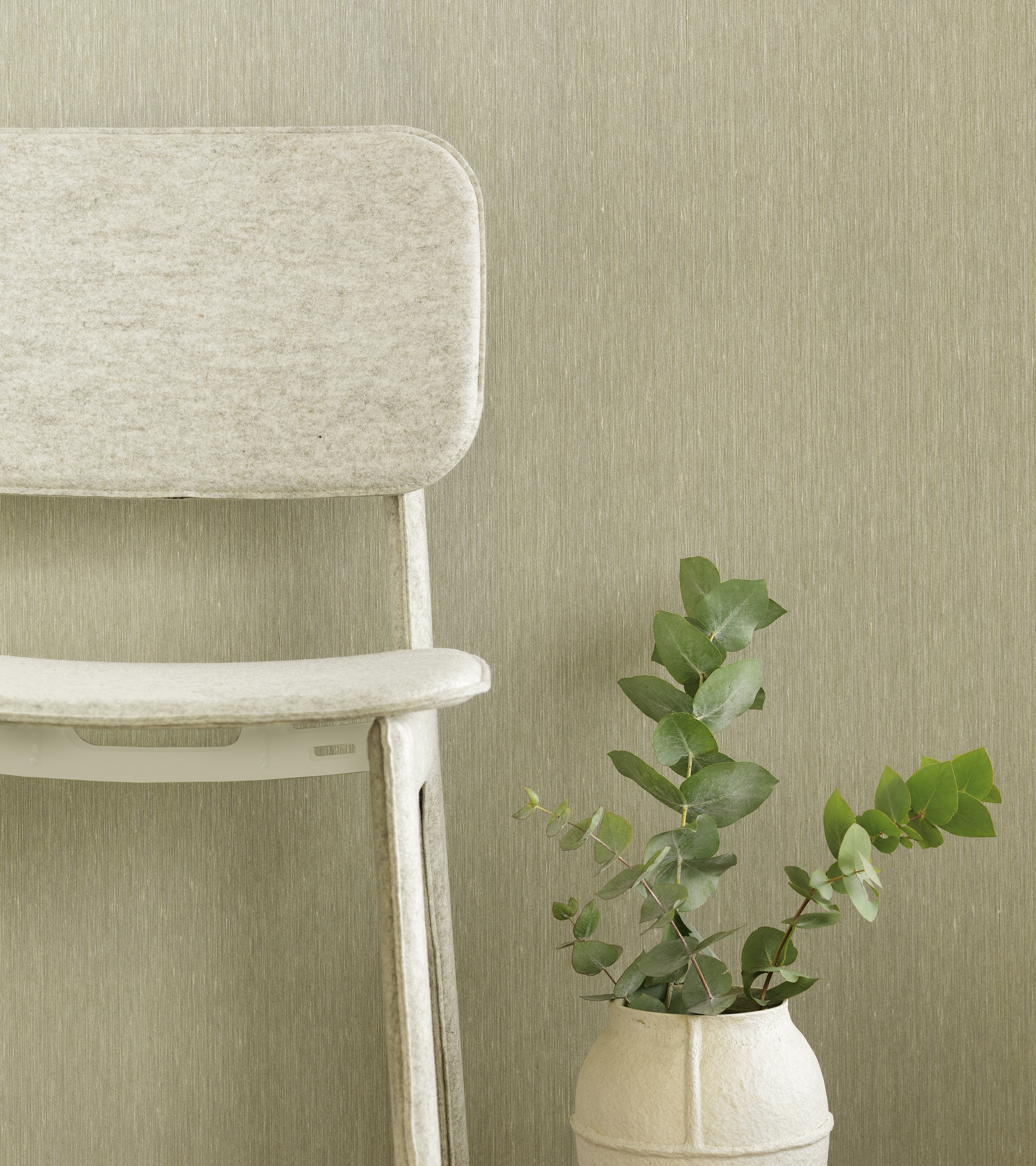 Linstruktur på tapetet