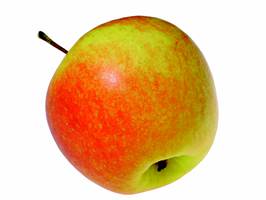 Det er mange eksempler på nabofarger i naturen; et modent eple for eksempel, der fargene flyter umerkelig over i hverandre og danner myke mellomtoner. 