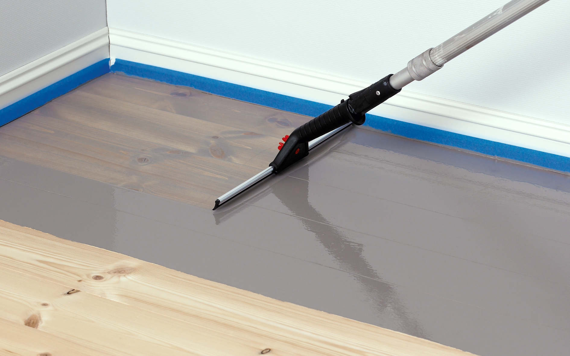 Forny tregulvet med farget olje