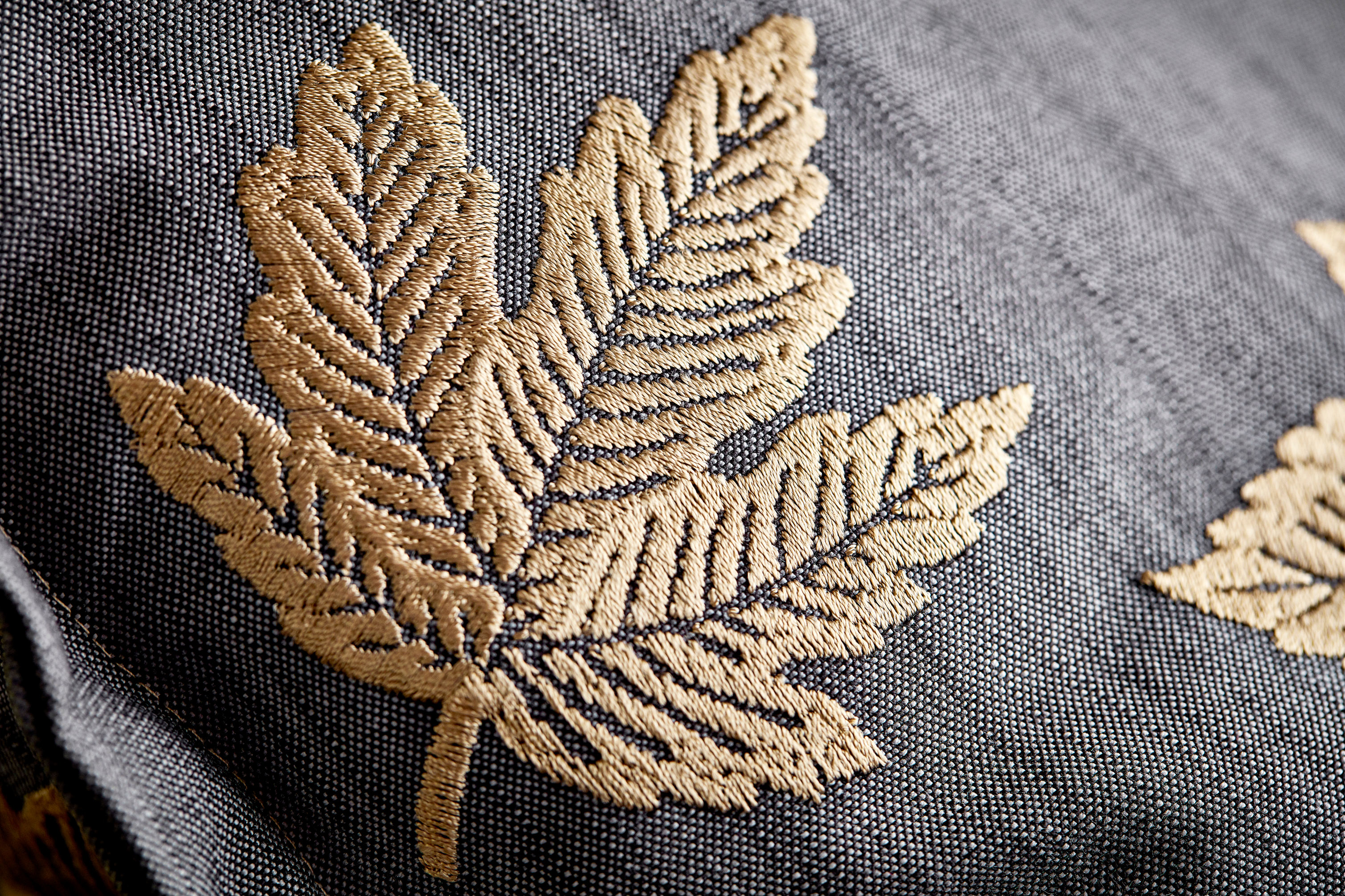 Innred med nattblå farger