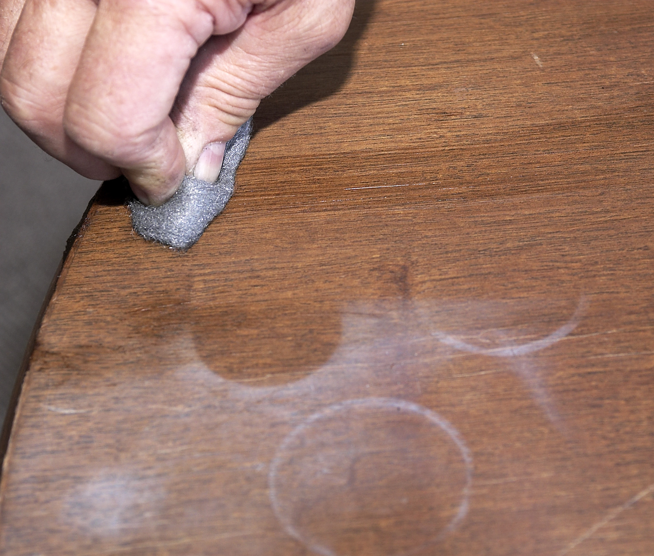 Skinnende blankt bord til jul