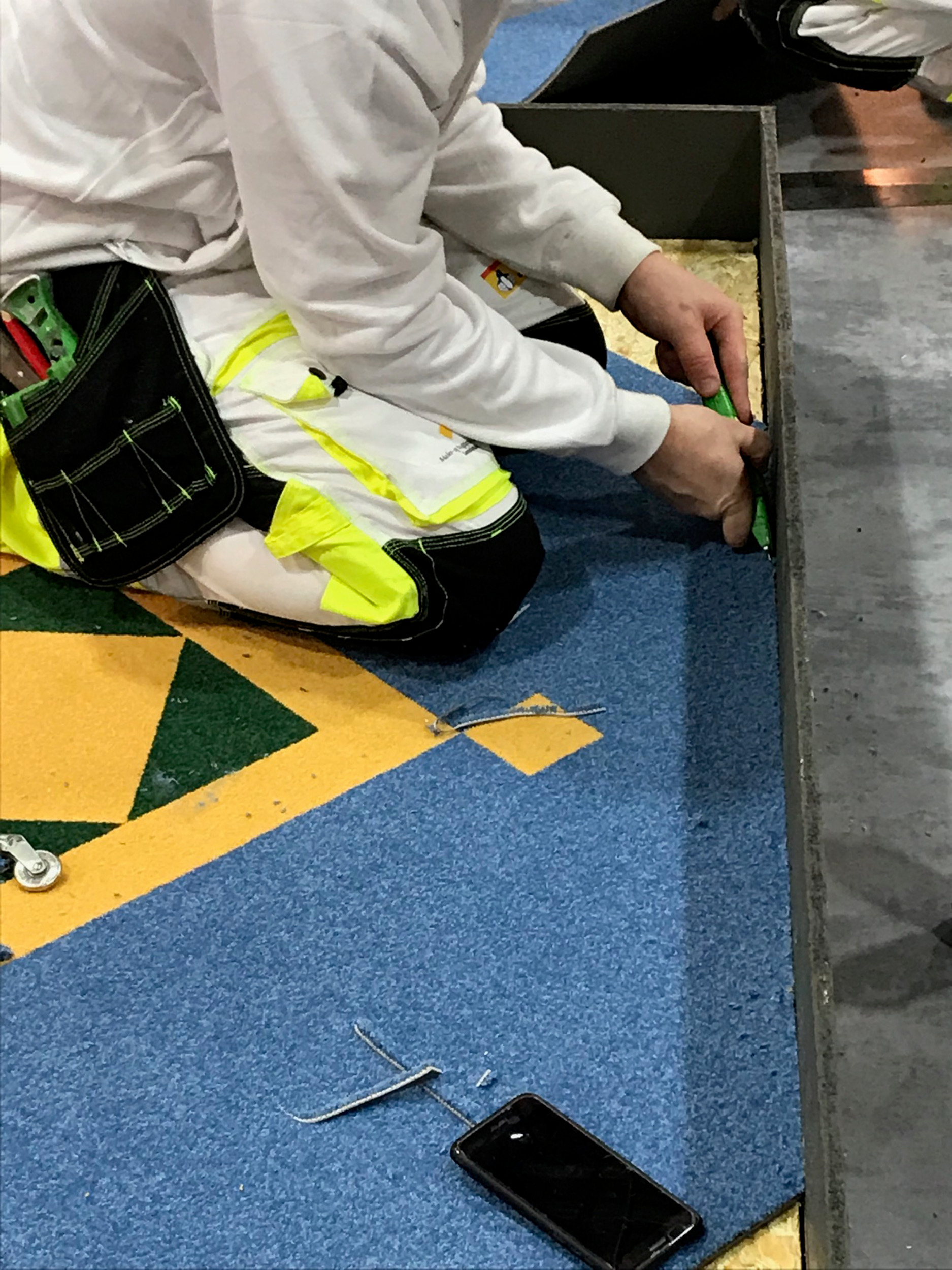 Mønsterlegging av teppefliser NM