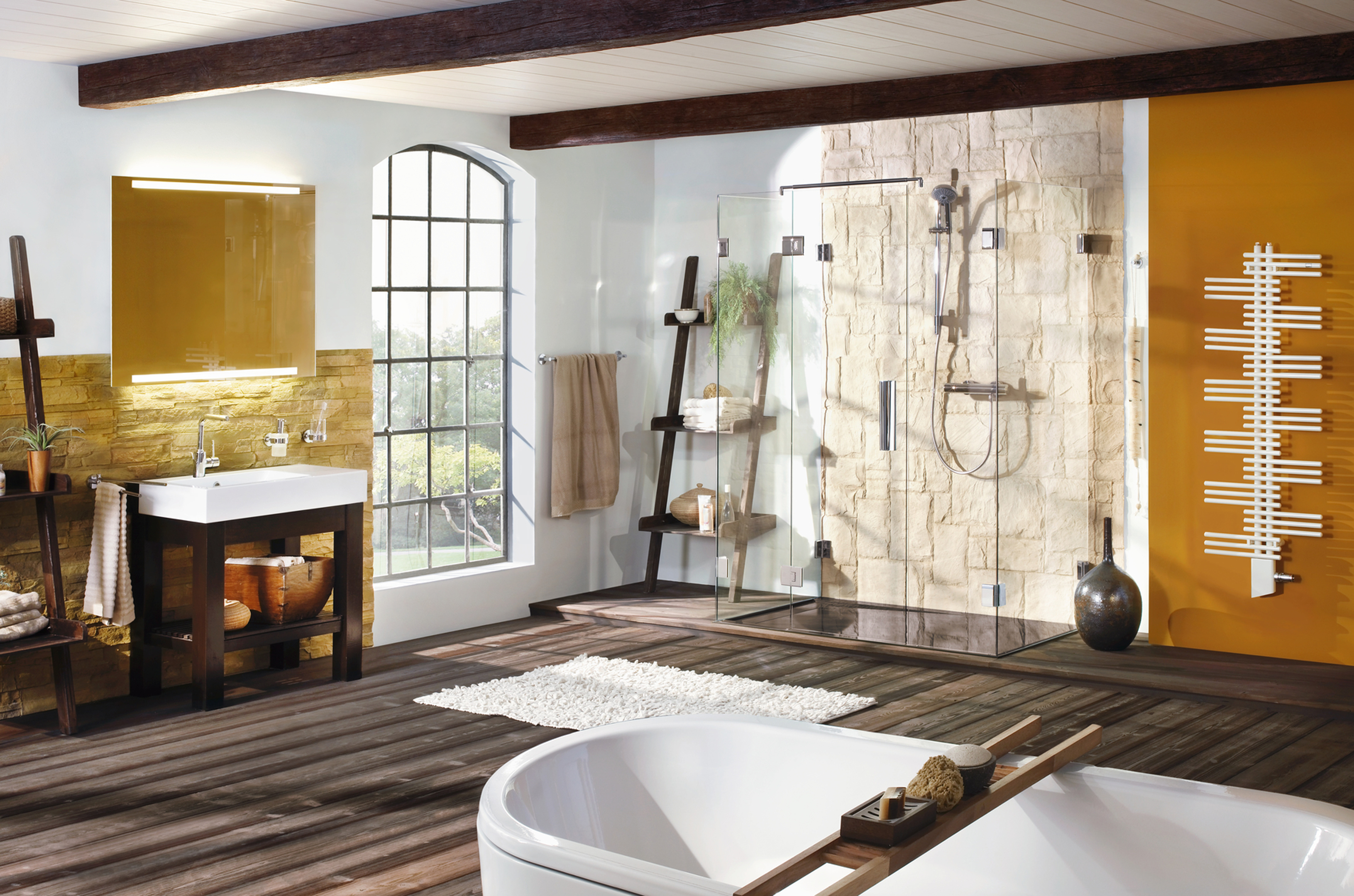 Ny stil med takbjelker