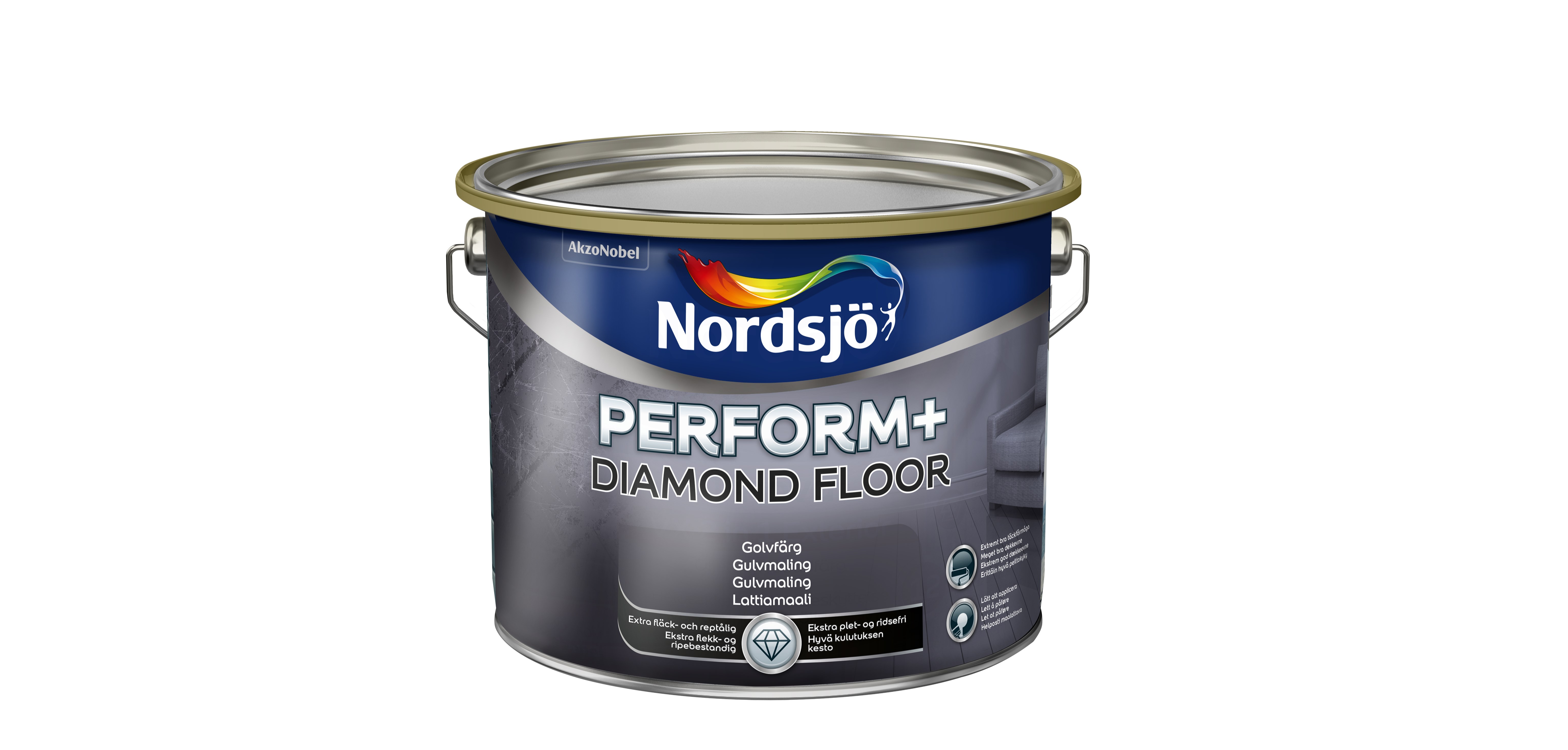 Ny og robust gulvmaling