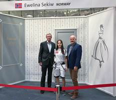 Lærlingen Ewelina Sekiw (21) tok gull i nordisk mesterskap i malerfaget i helgen.