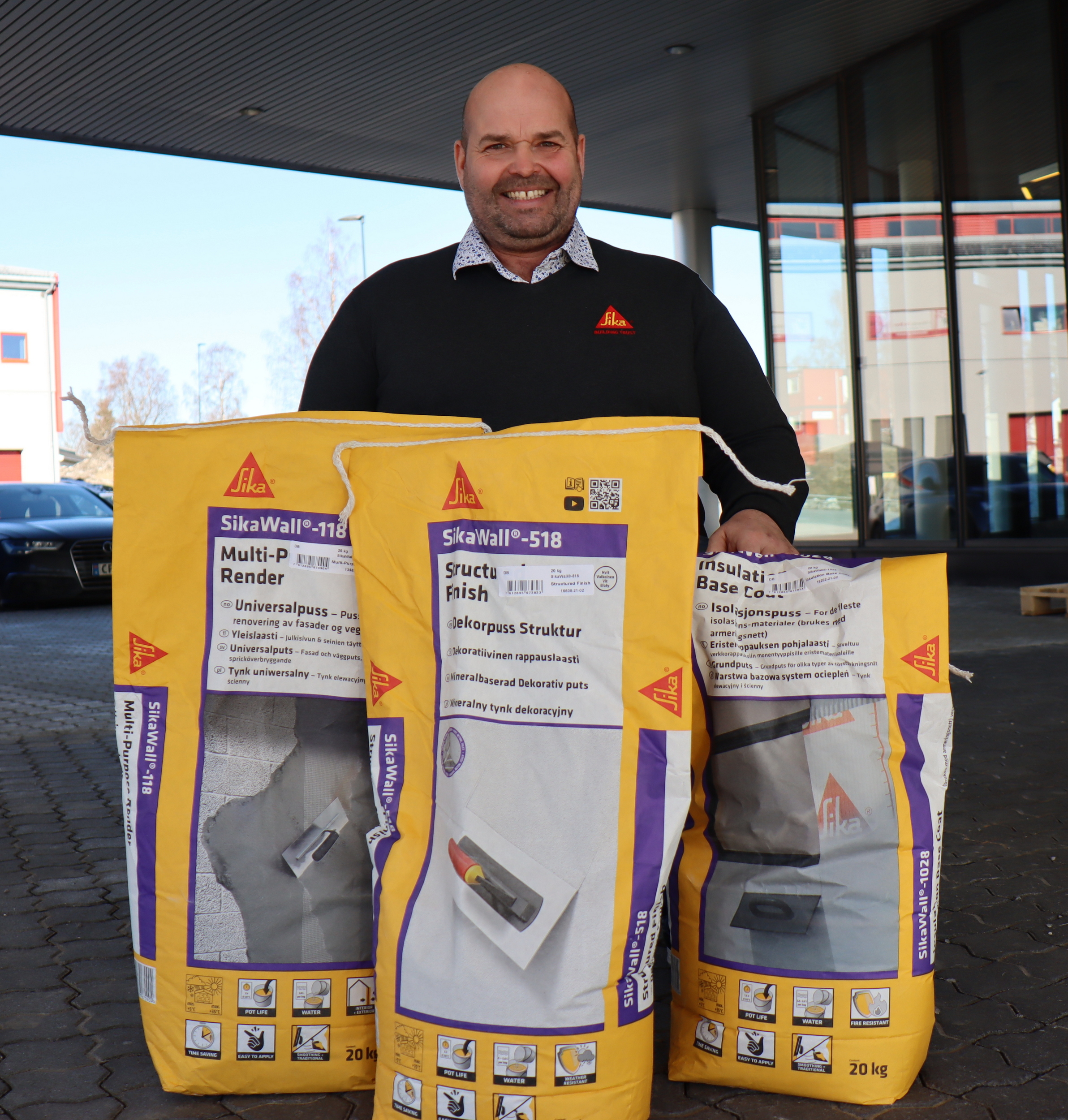 Frode Olaisen med SikaWall