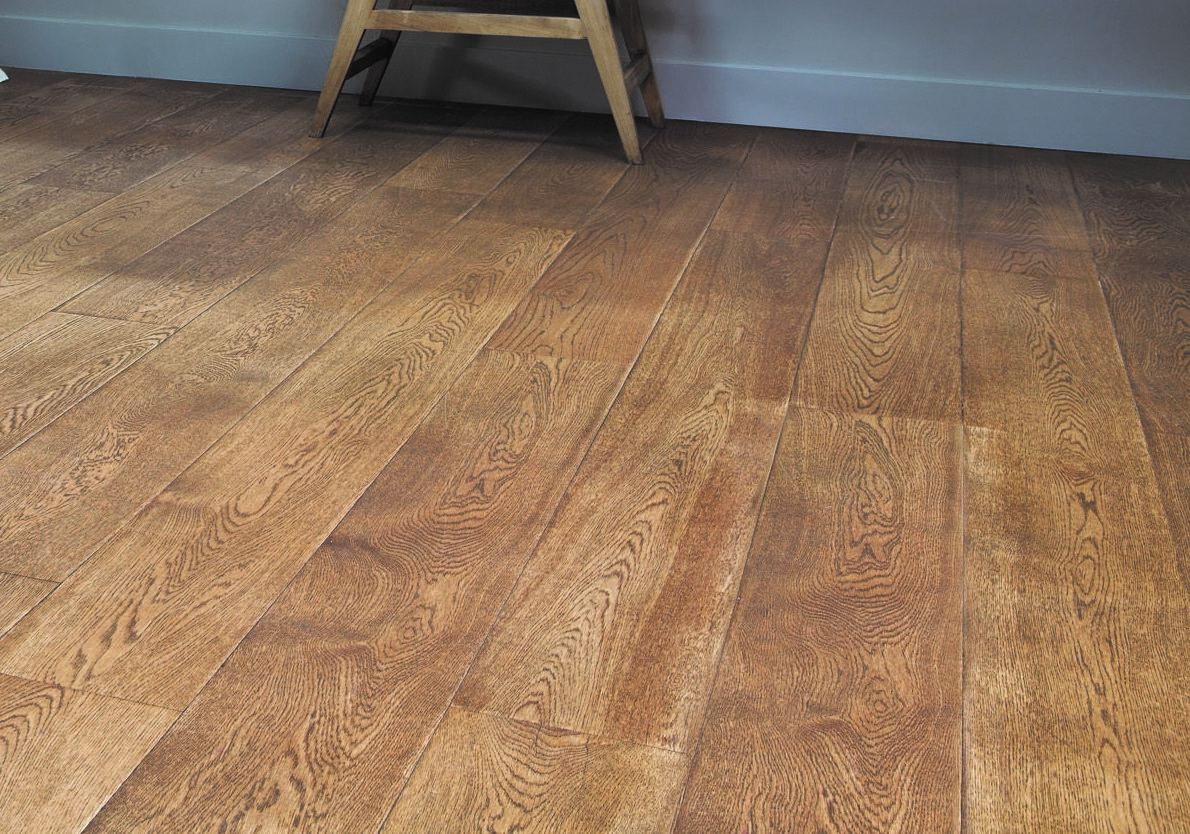 Oljet parkettgulv