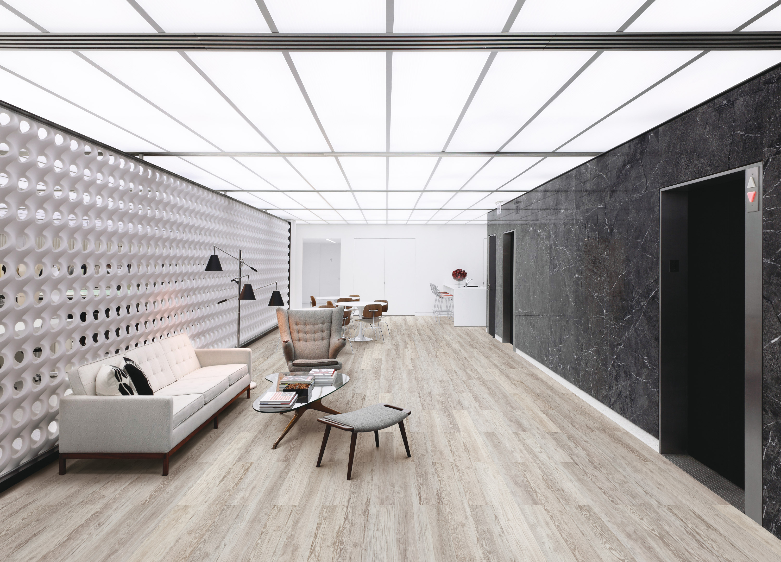 Naturlig gulv med kork