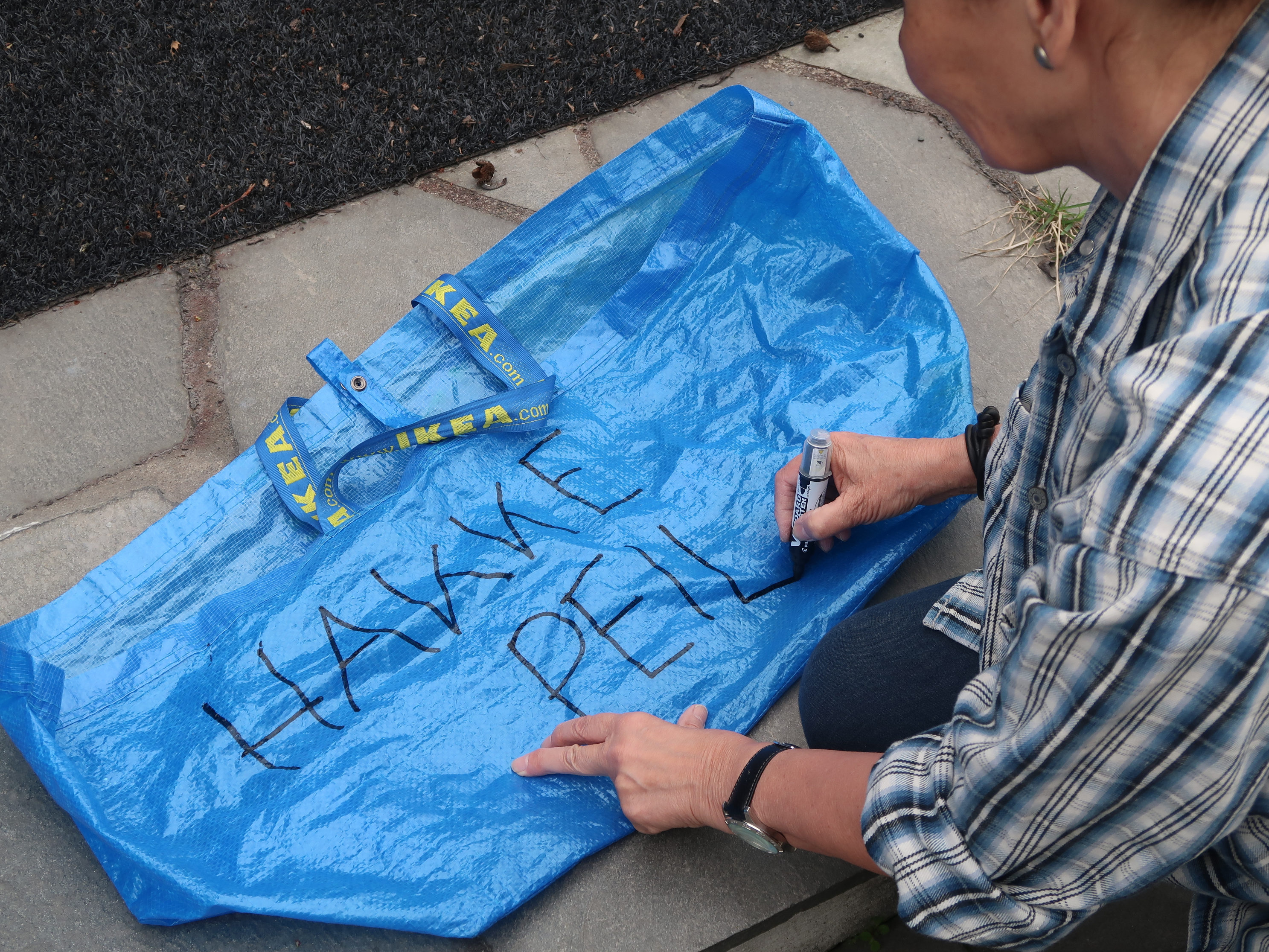 Sortere avfall under oppussing