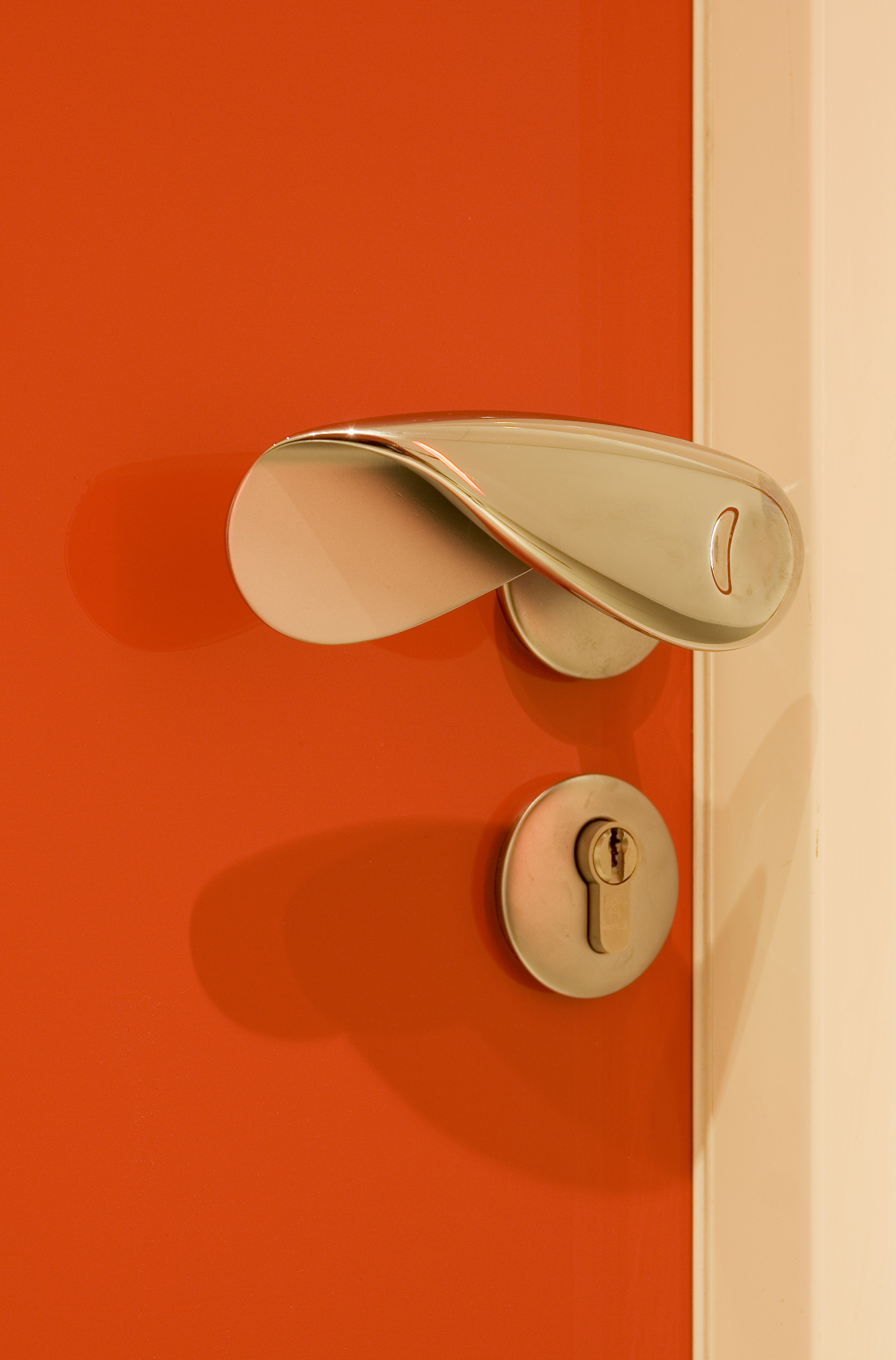 Hvorfor ikke male dodøren i en trendy farge?