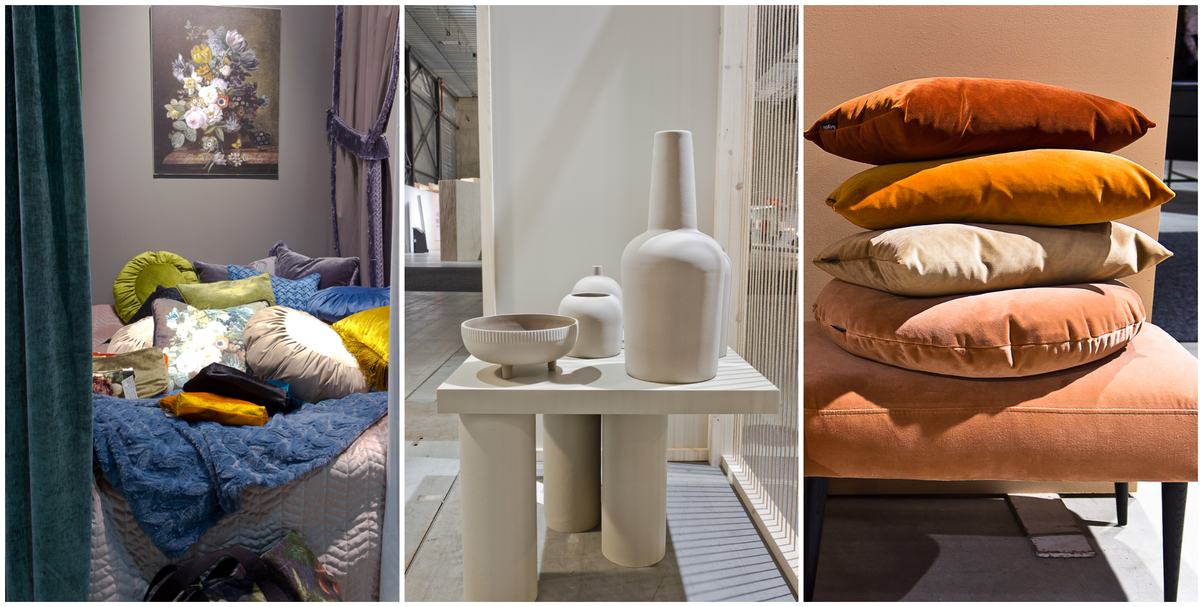 Interiørmesse med mange uttrykk