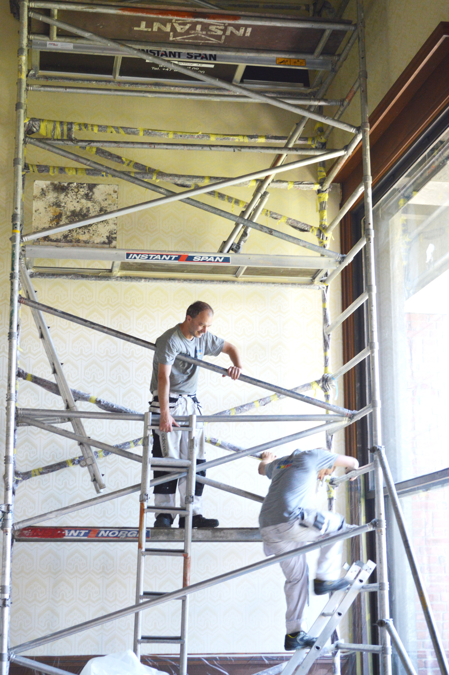 Vi pusser opp - igjen!