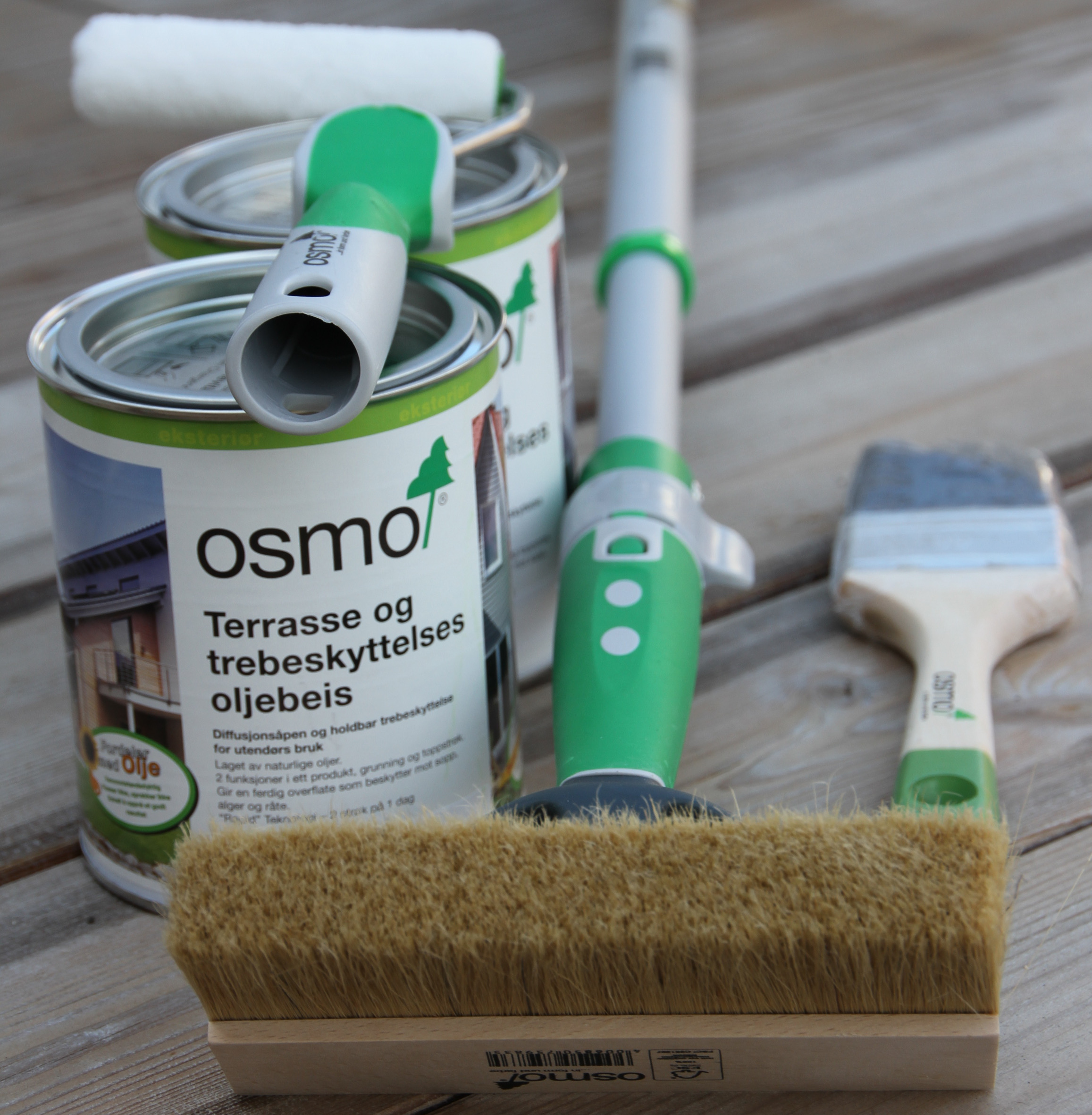 Vedlikehold til terrassen