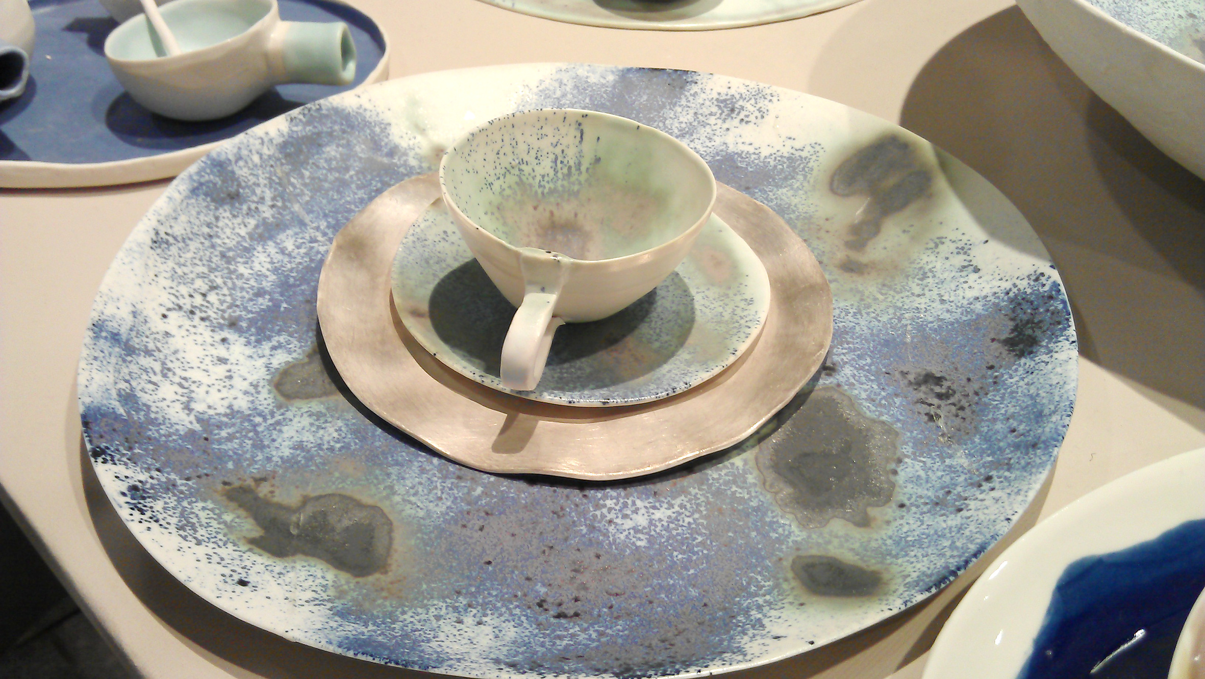 Italienske Studio Potomoak imponerte med sitt porselen.