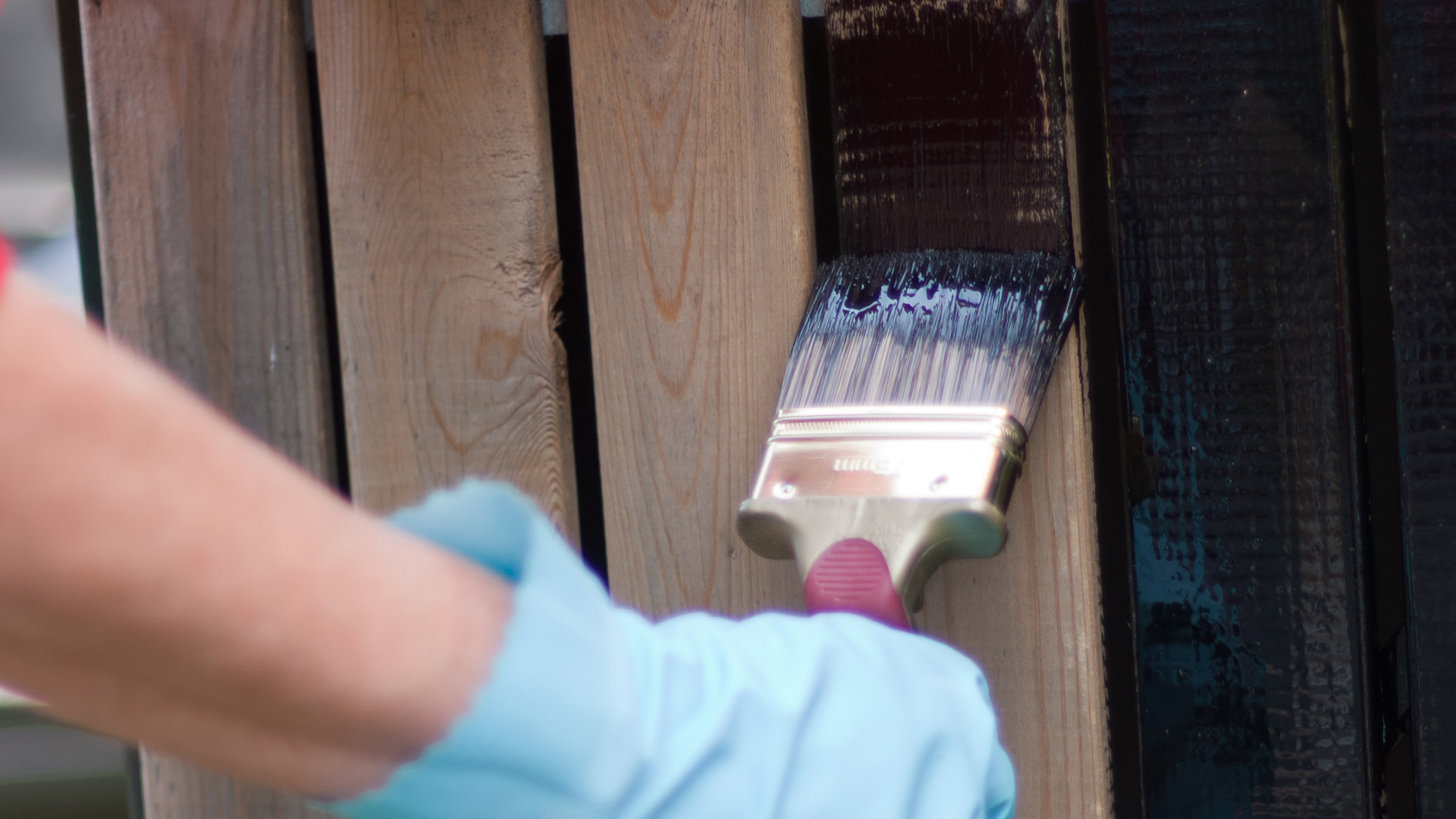 Alt kan males - også søppelstativet