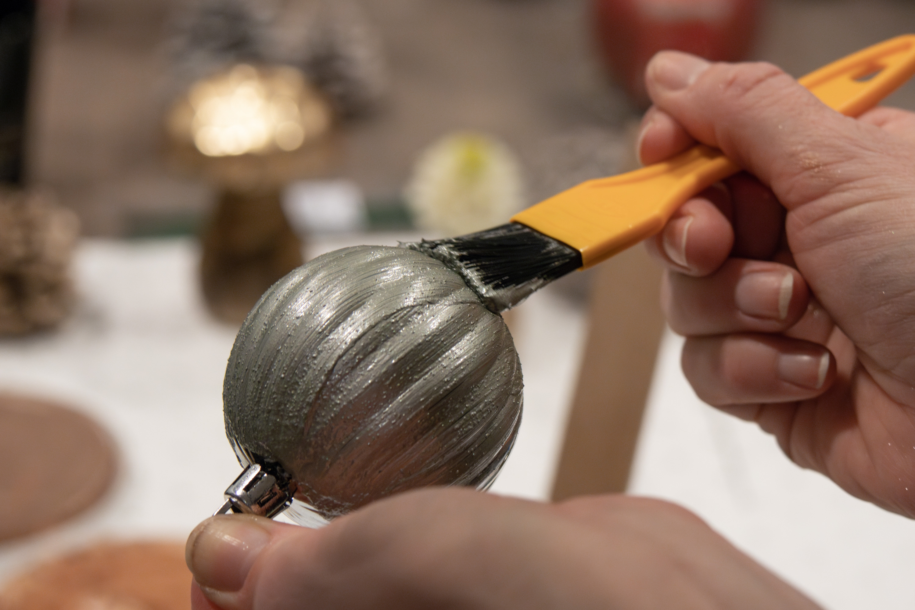 pensel, rette linjer.