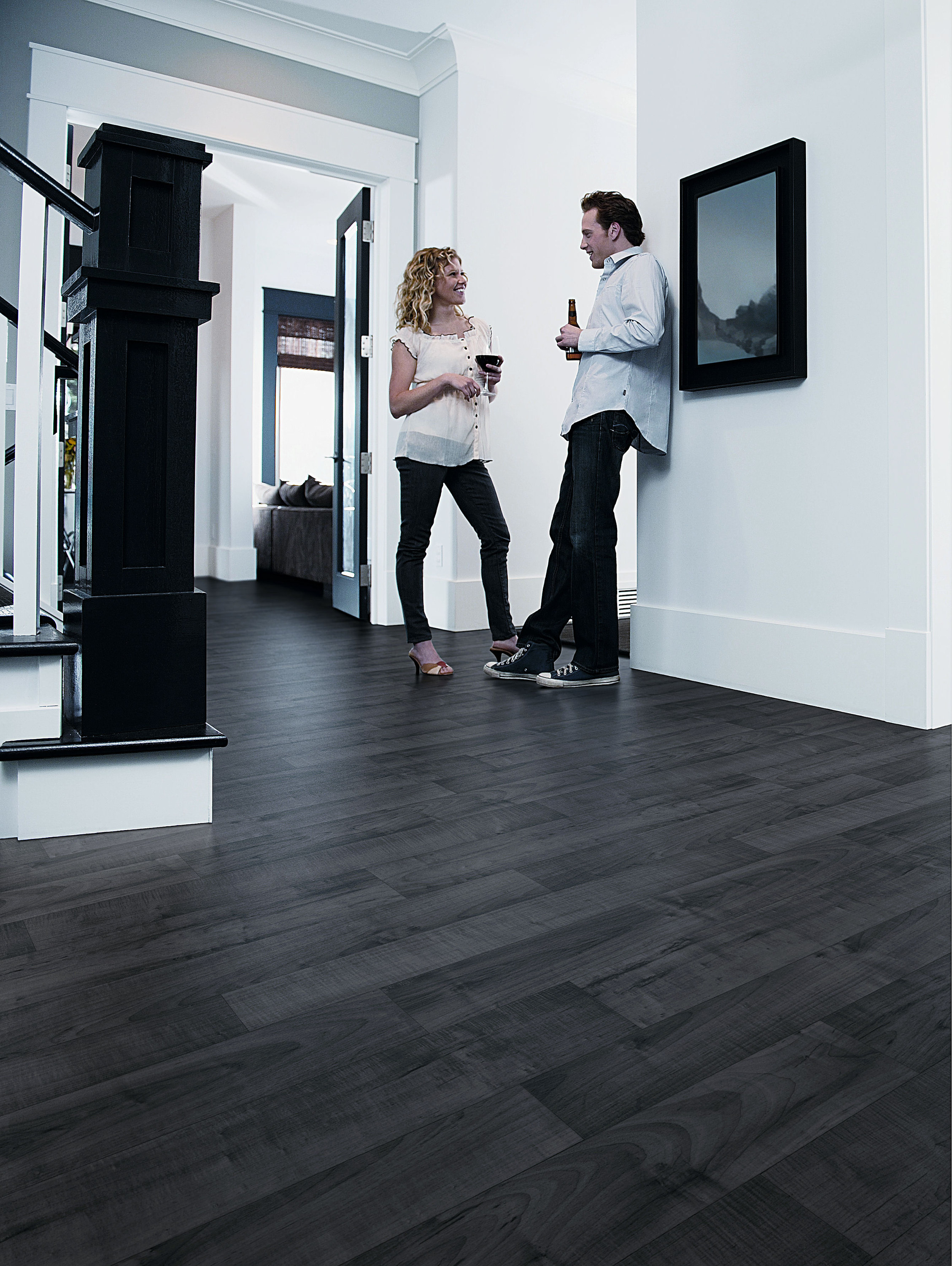 Vinylgulv parkettmønster