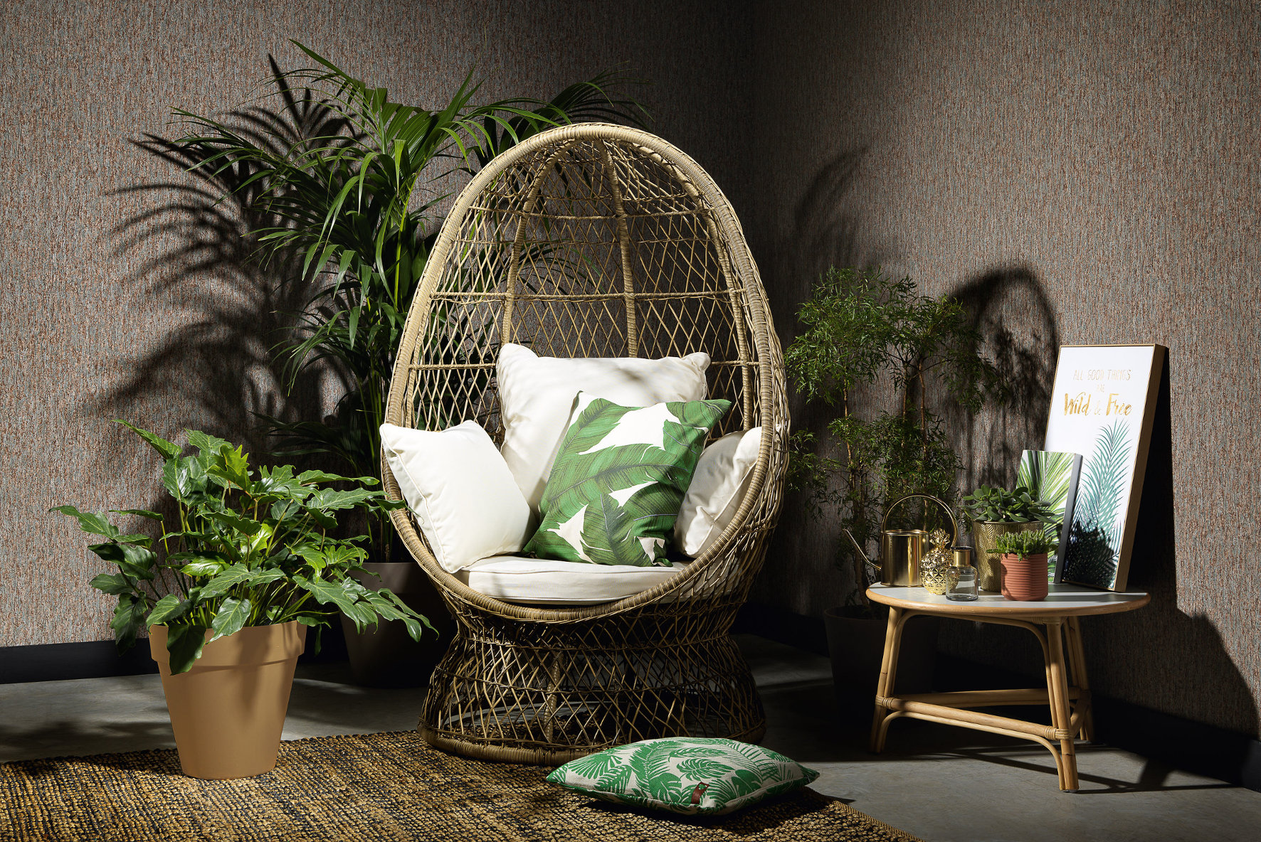 Tapet på alle veggene