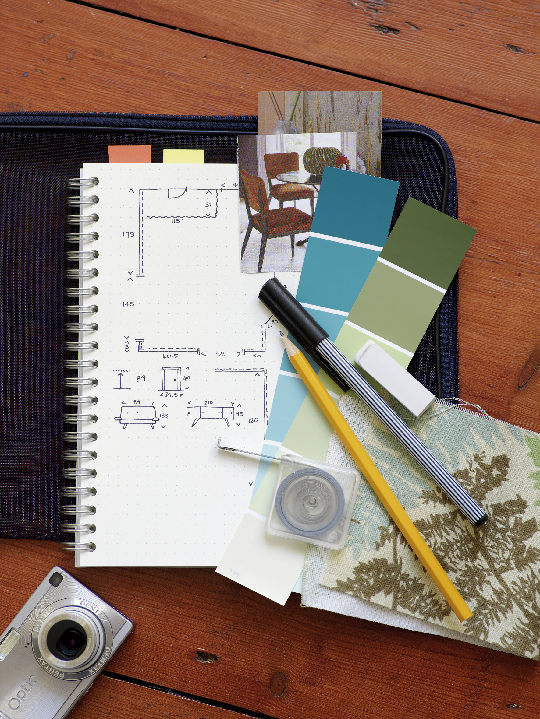 Halve jobben ligger i planleggingen. Finn fram notatblokk, penn og målebånd!