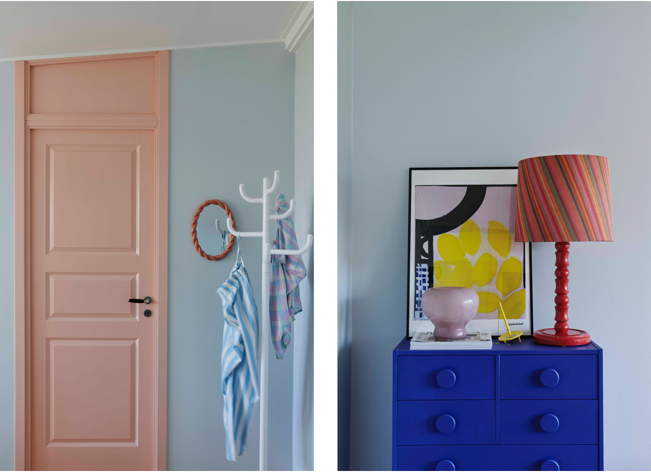 Interiør med friske farger fra Beckers