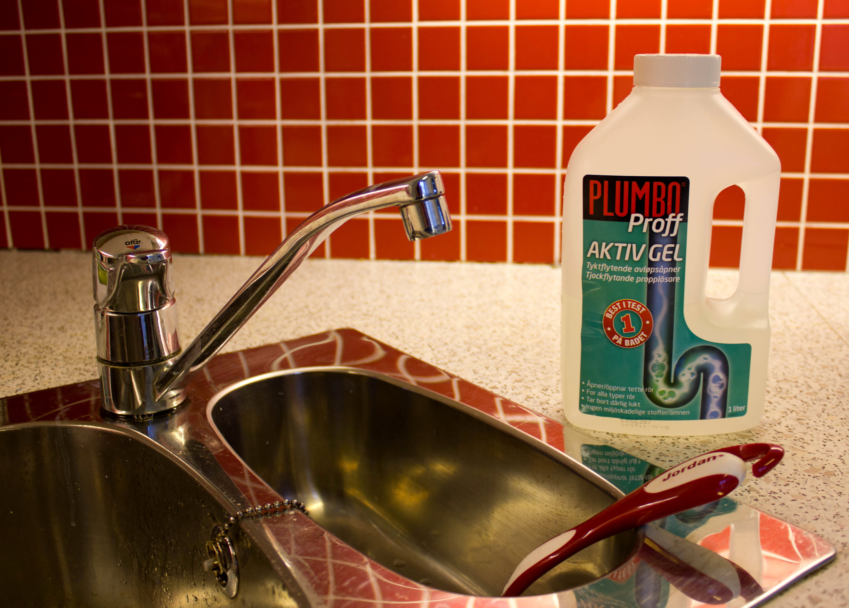 Plumbo flytende avløpsåpner/gel