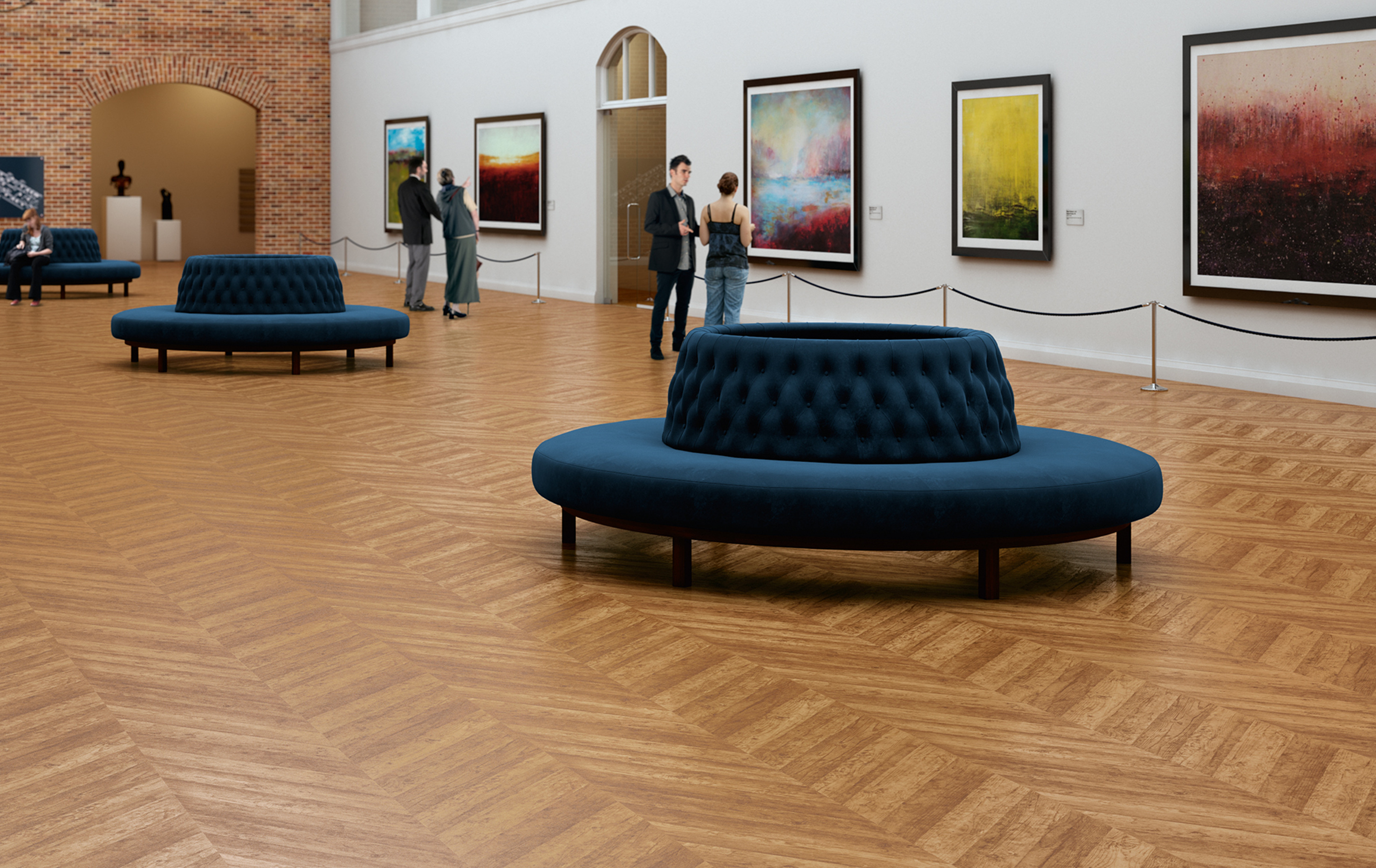 Vinylgulv med trelook