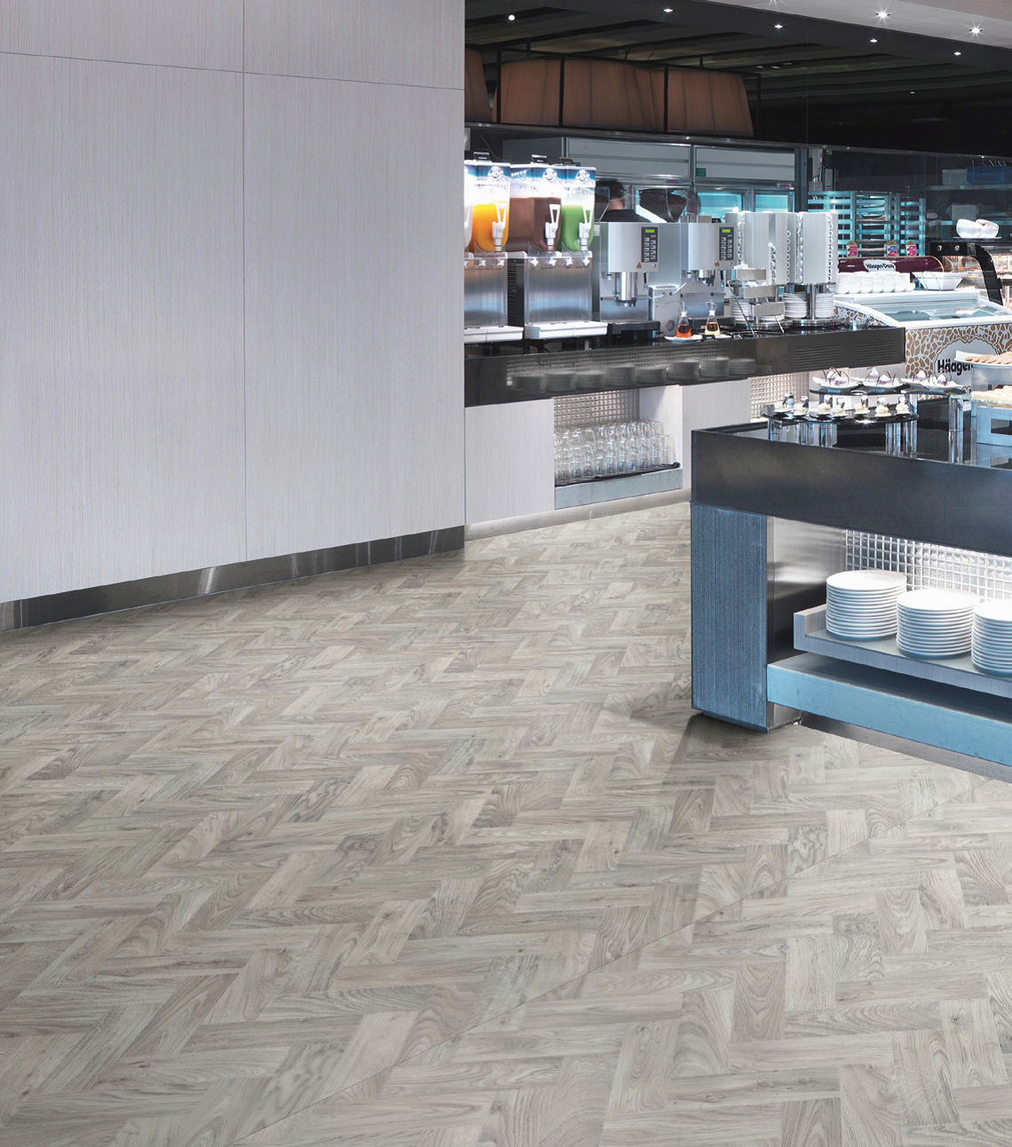 Heterogen vinyl fra Polyflor