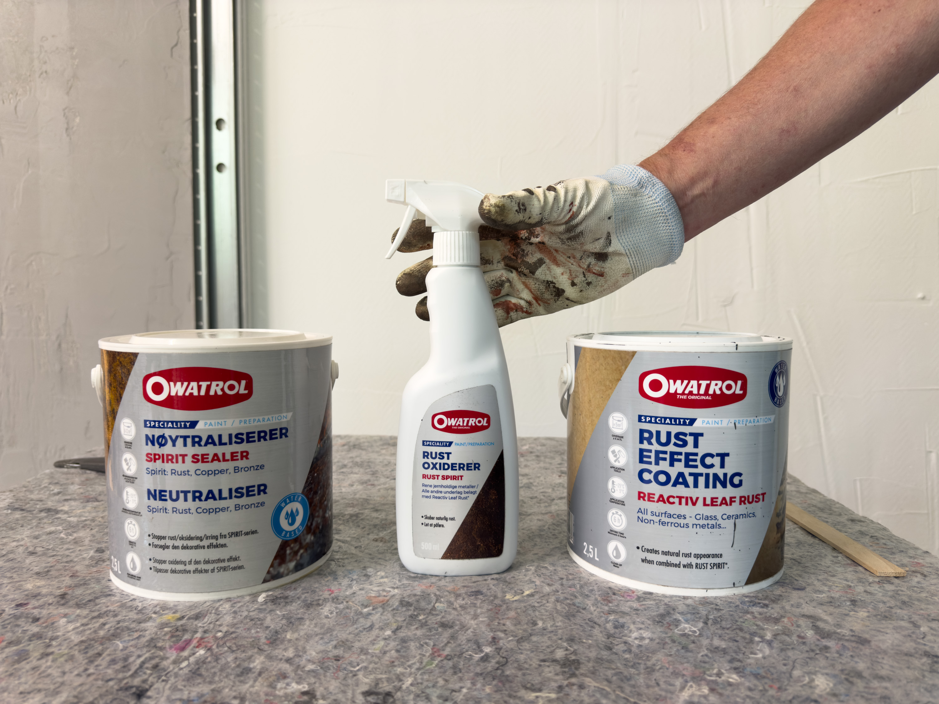 Spirit-produkter fra Owatrol