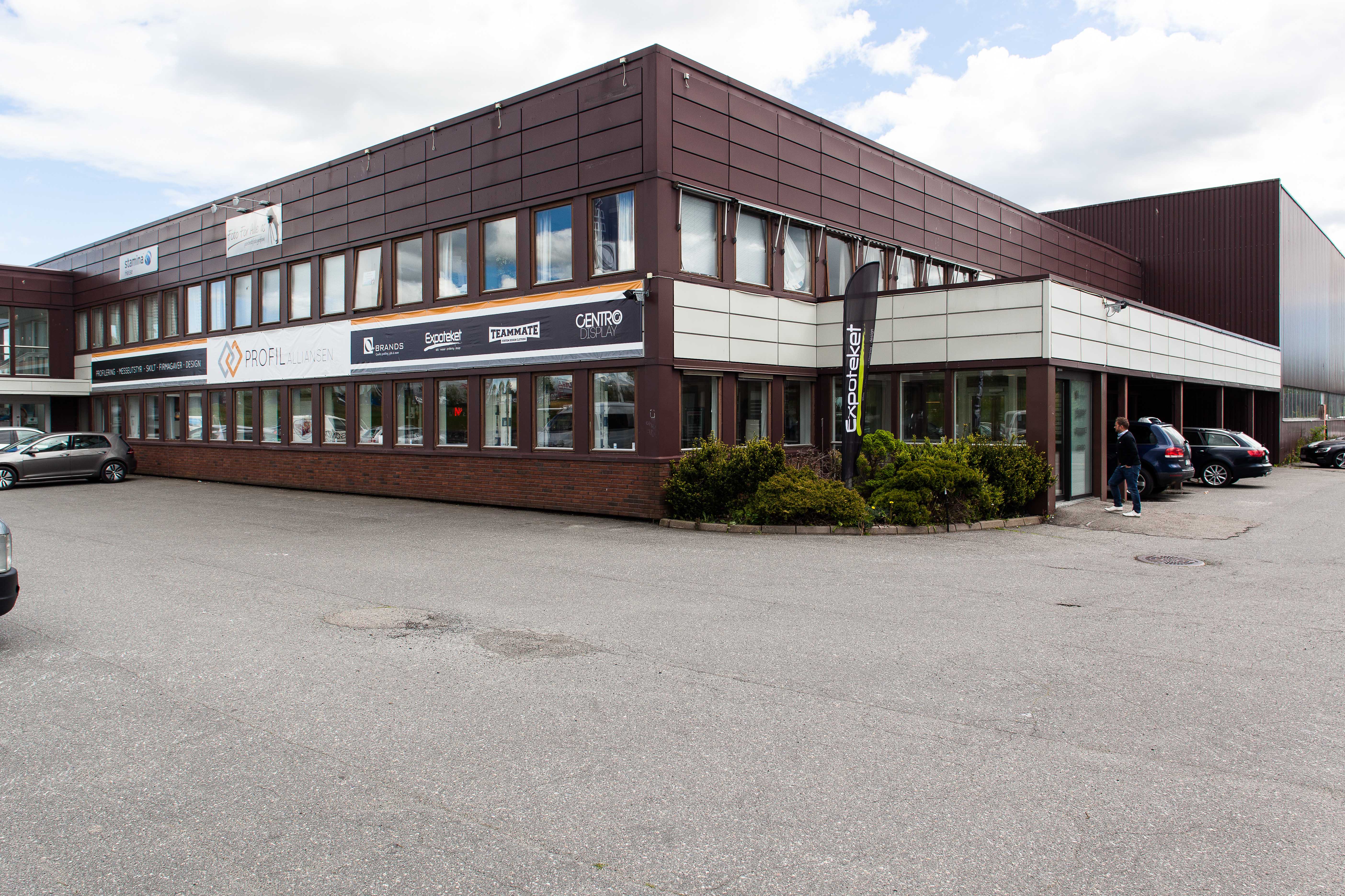 Q-brands' showroom ligger i Sandefjord.