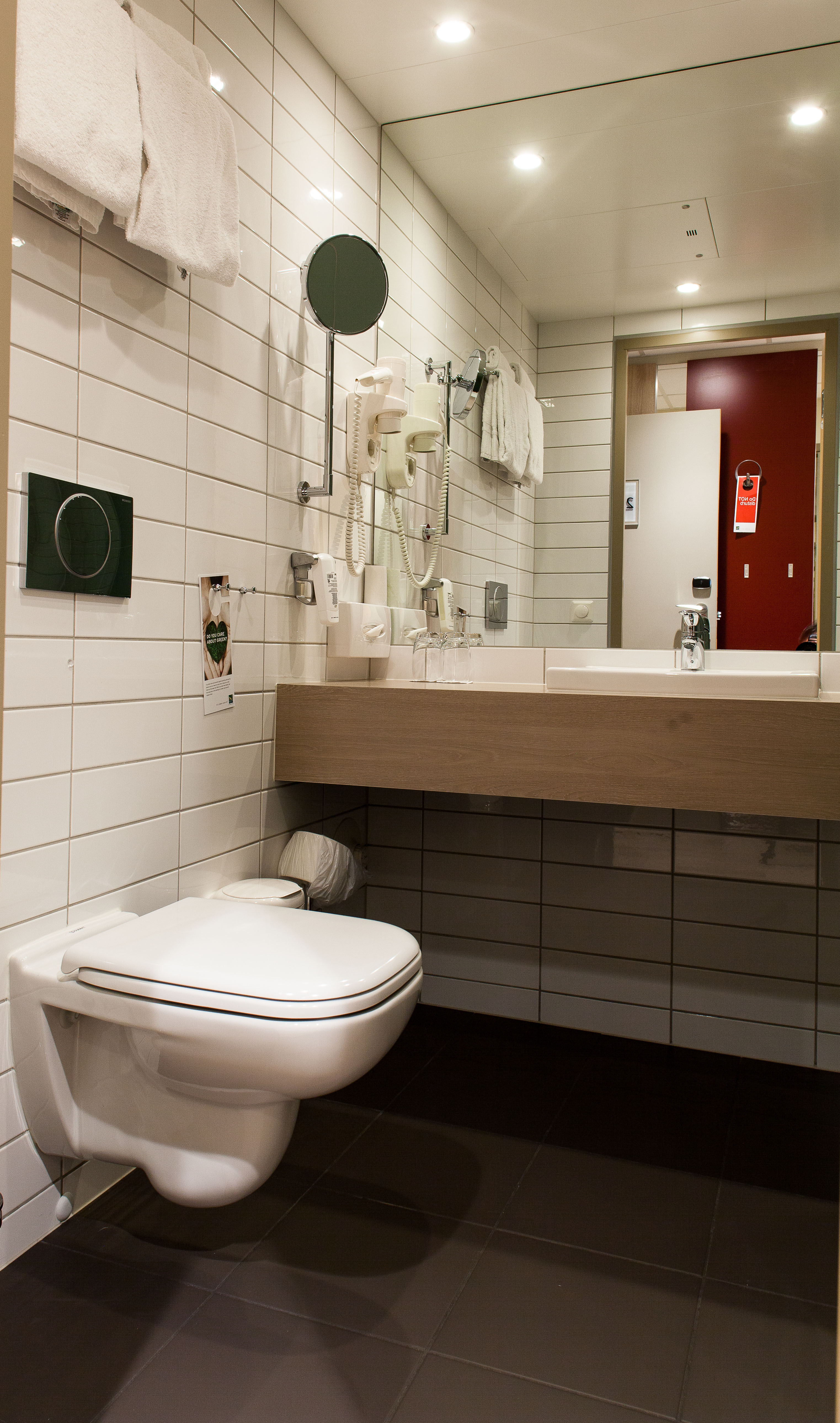 Tretti av badene i den opprinnelige hotelldelen er også blitt totalrenovert i forbindelse med om- og påbyggingen.