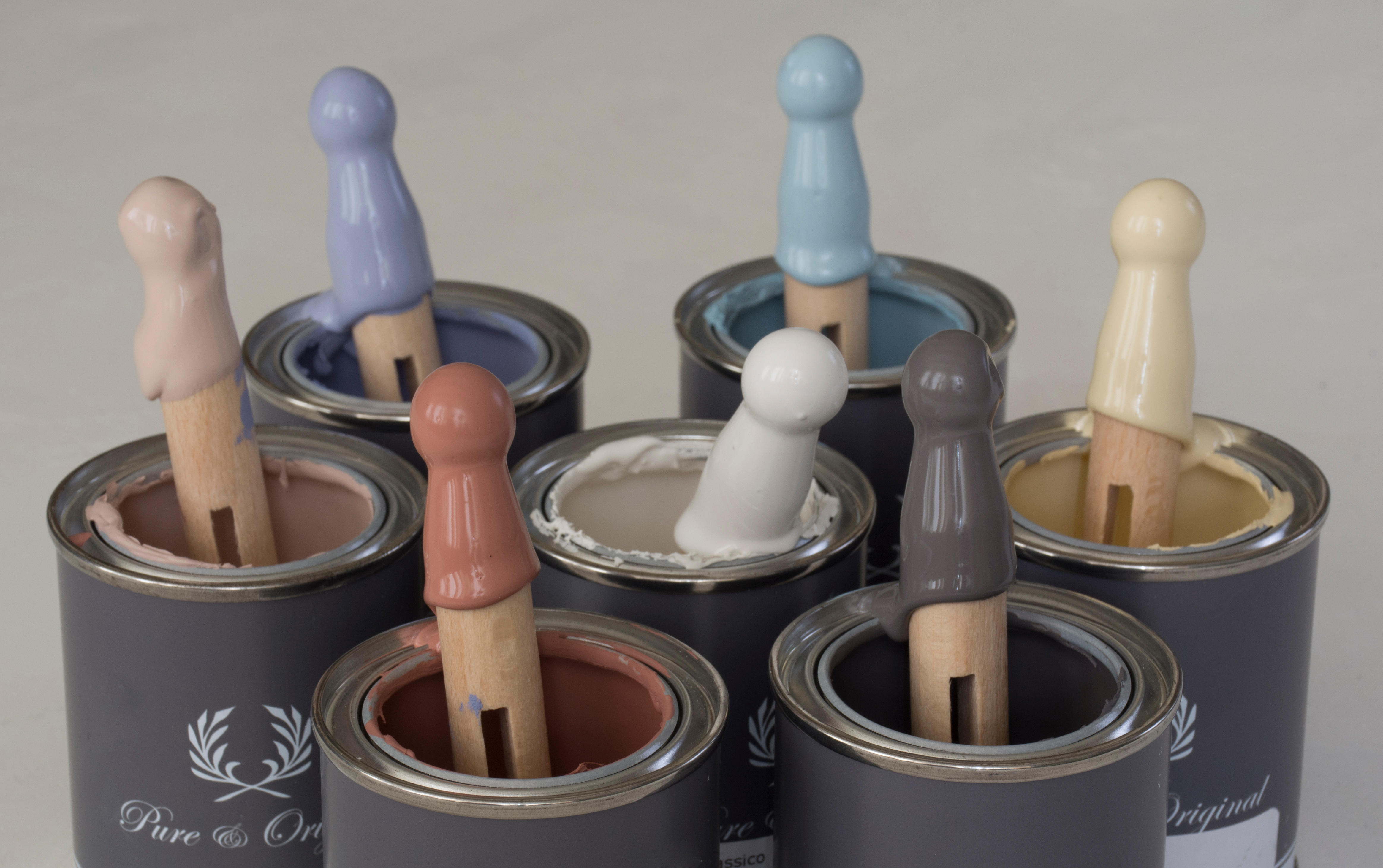 Et utvalg av vår-/sommerpaletten.