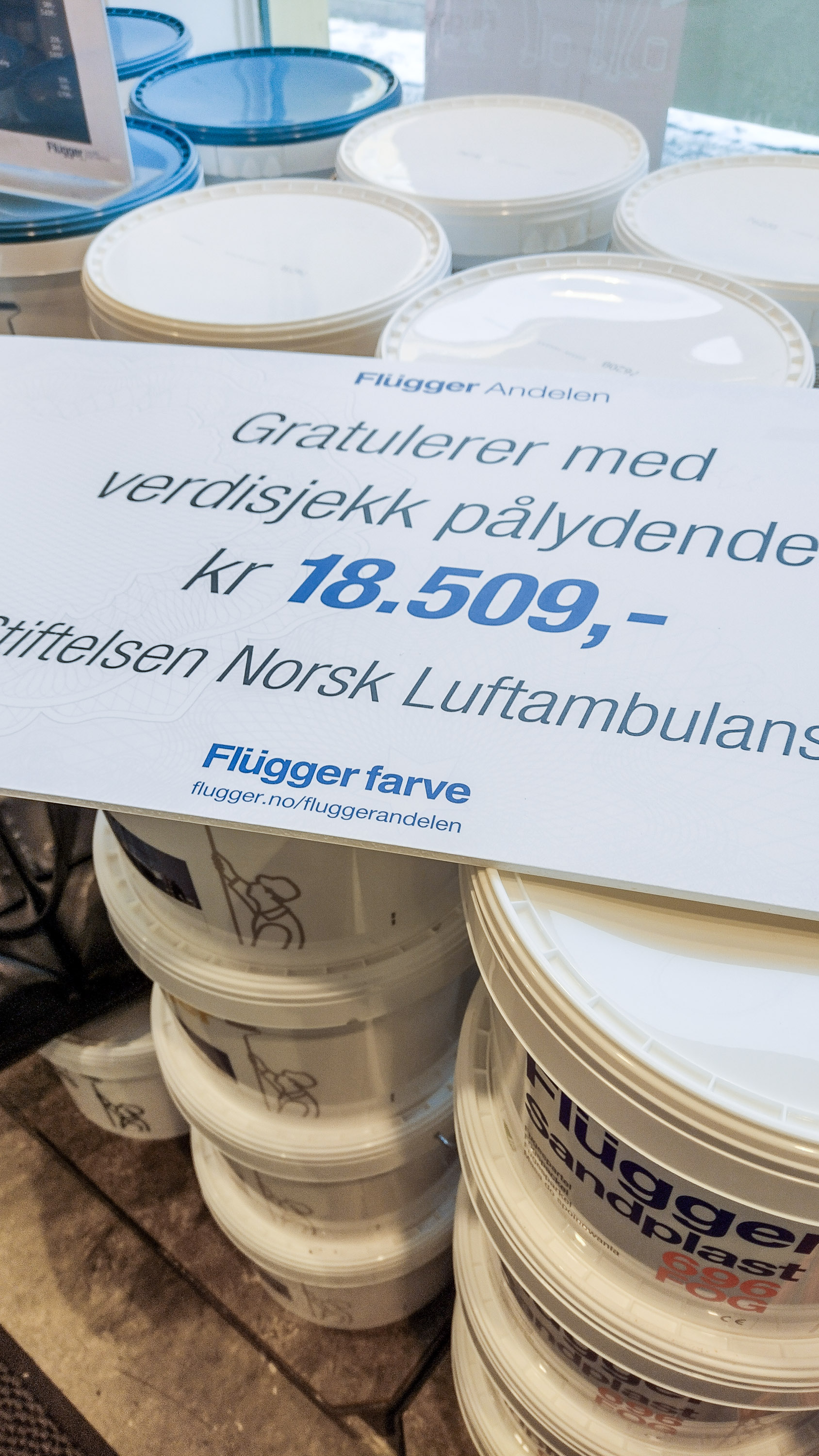 bonusstøtte, Flügger Andelen