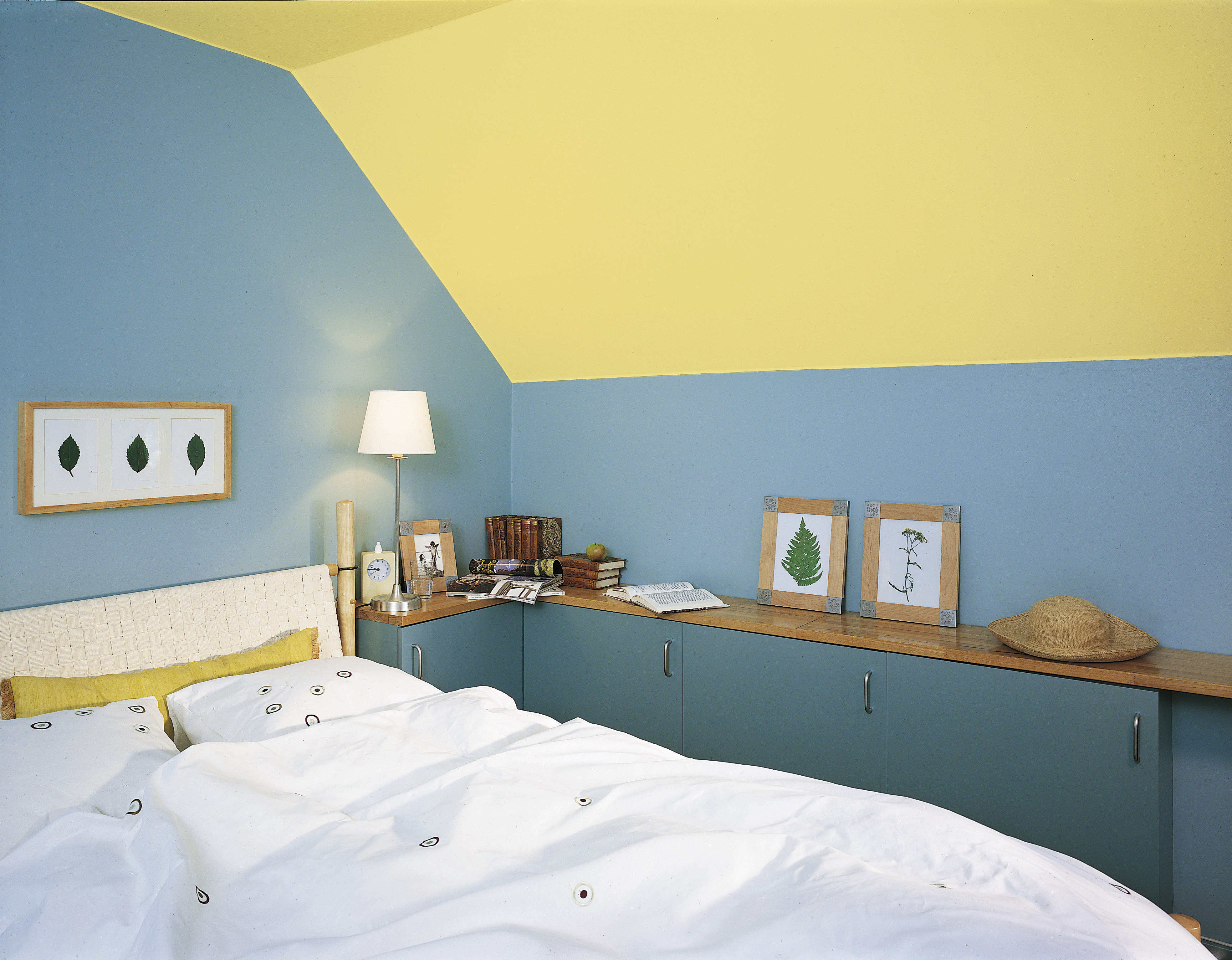 Puss opp på lavbudsjett - takmaling