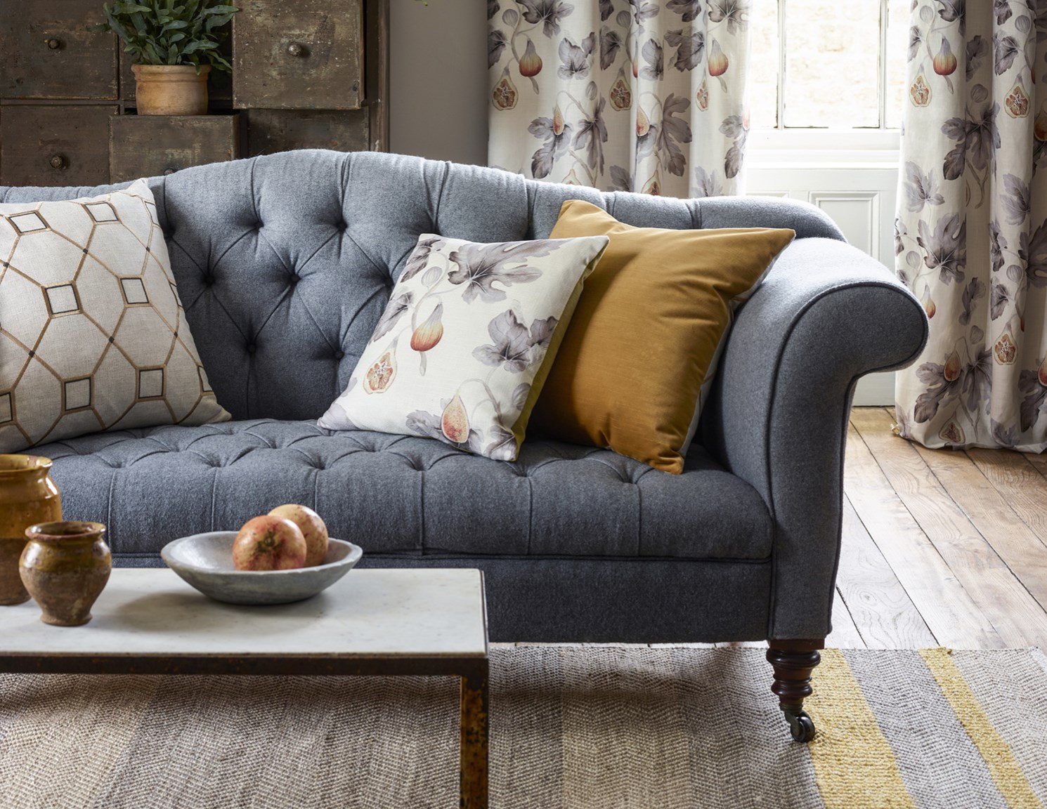 Puss opp på lavbudsjett - tekstiler