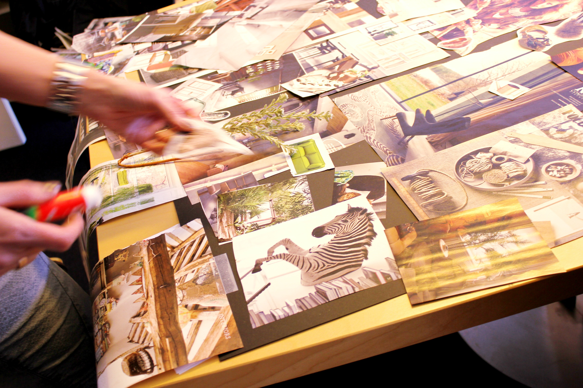 Med moodboard ble de internasjonale stilretningene omtolket til norske forhold.