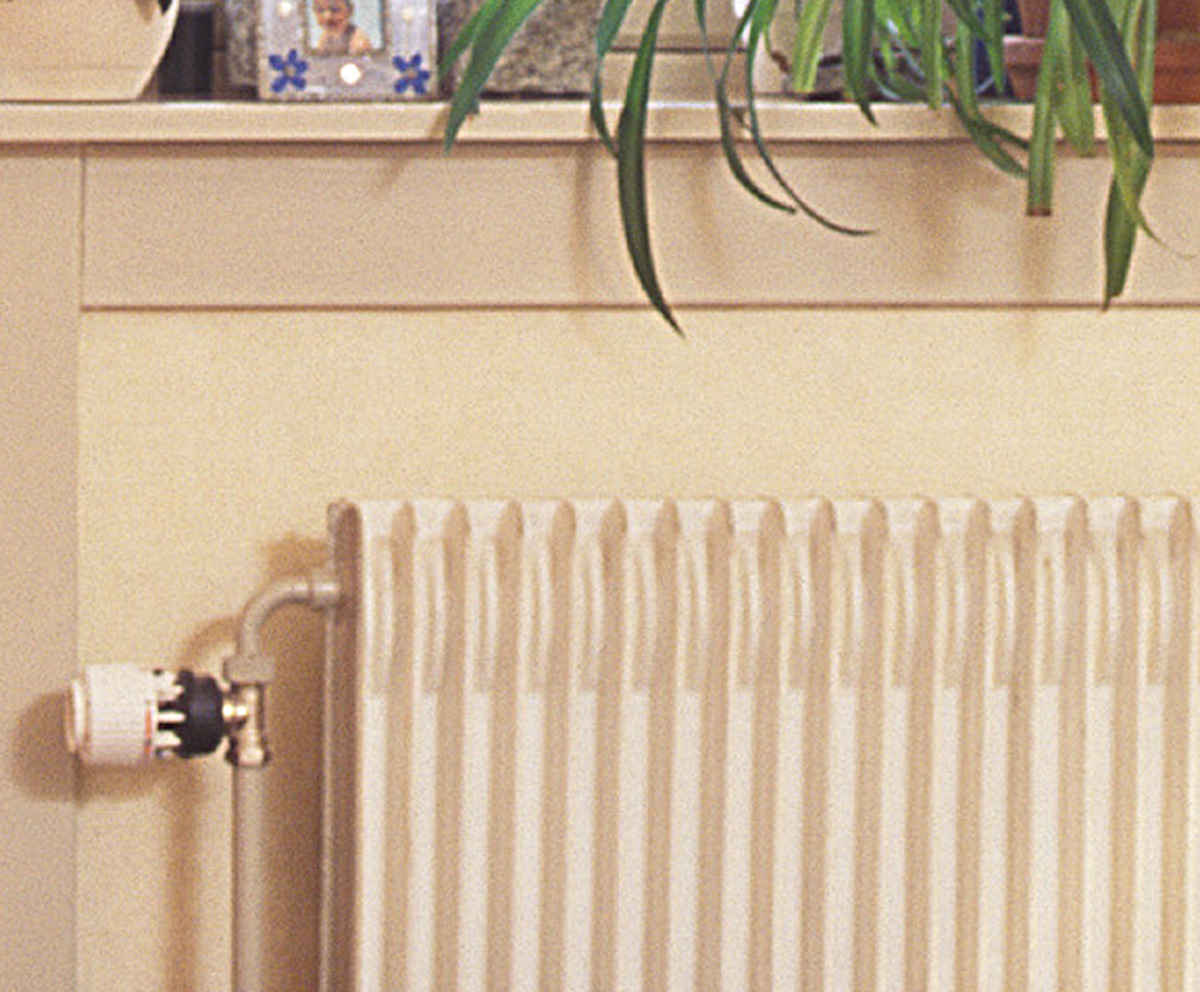 En ribberadiator blir ny