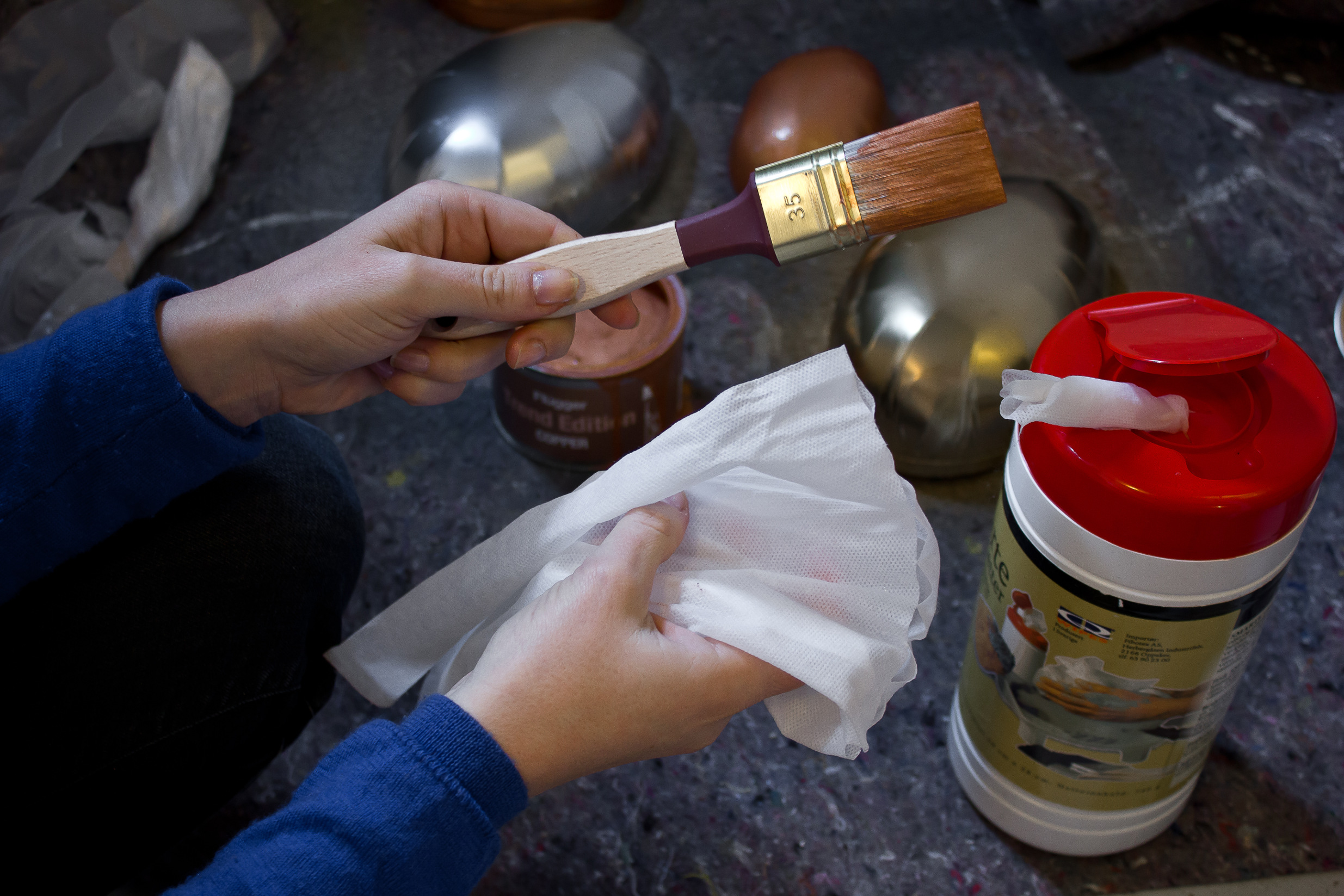 Triks før du maler strøk to