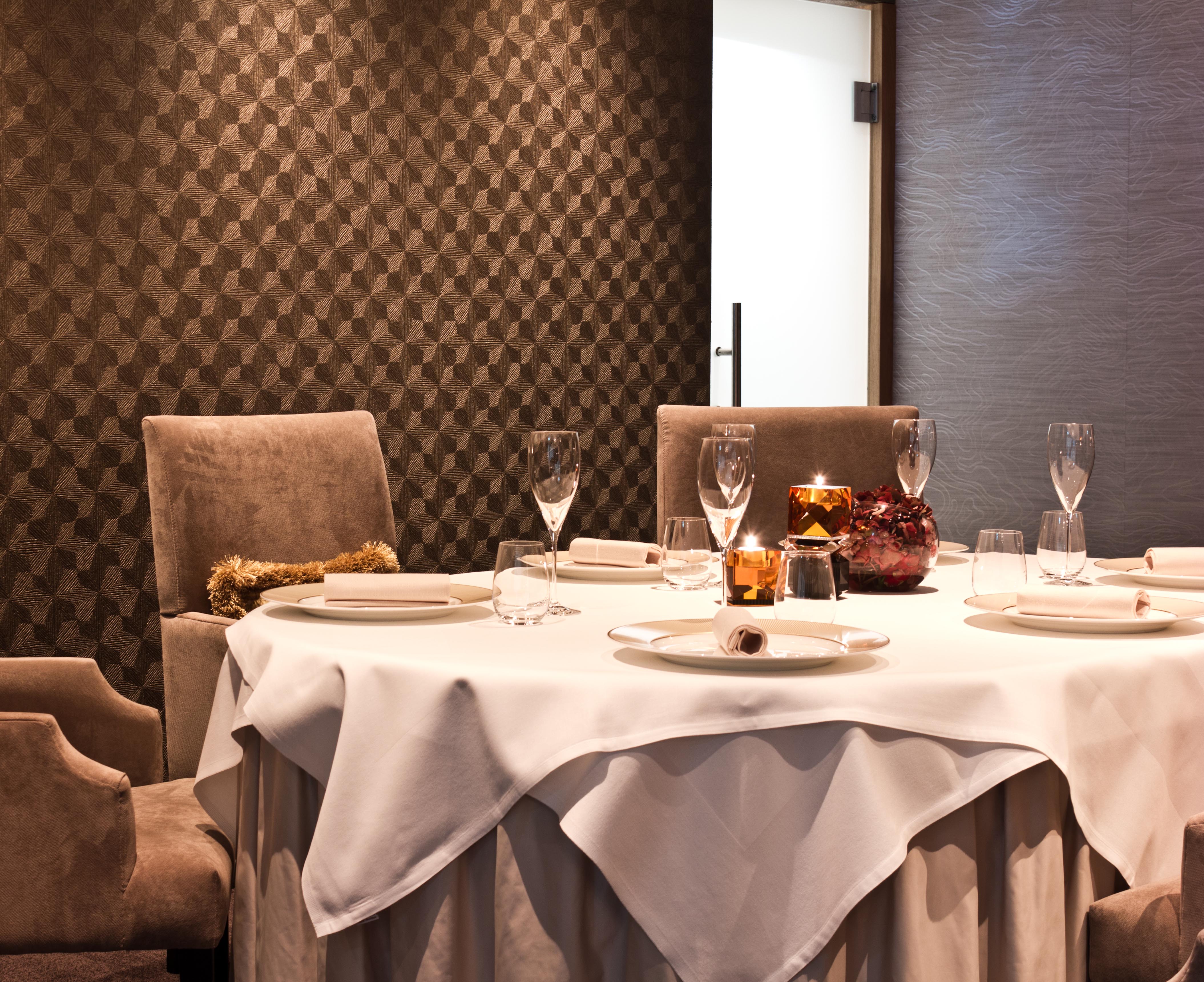 Tapet på restaurant