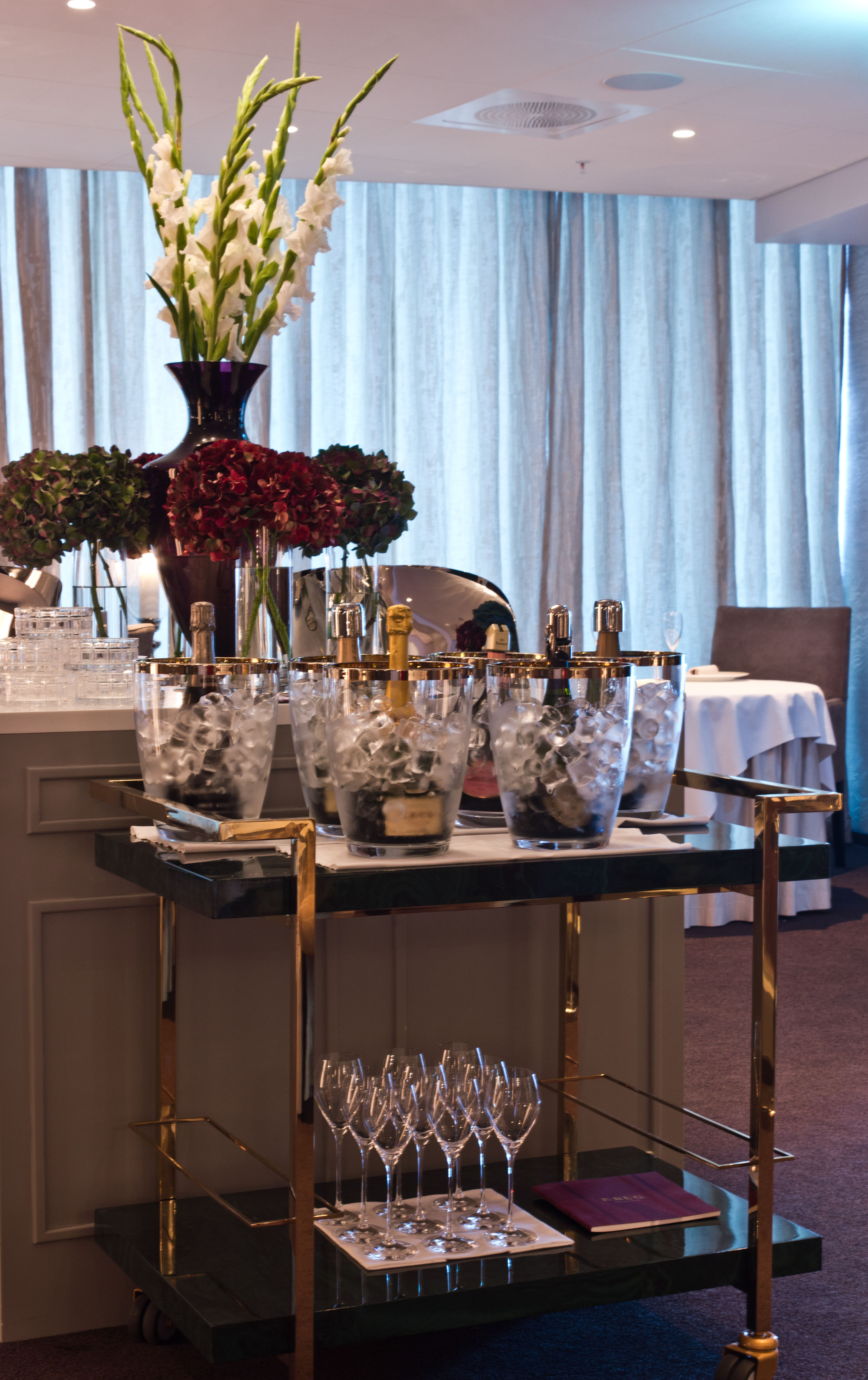 Gourmetrestaurant interiør