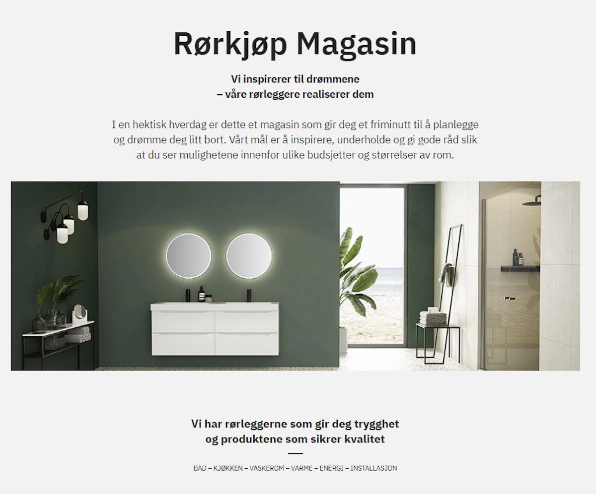 Start oppussingen på nett