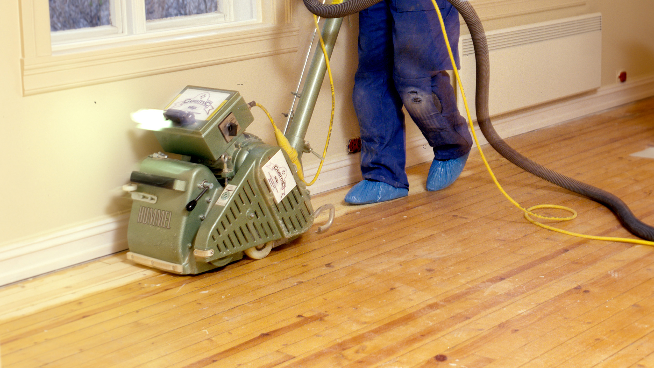 Hvorfor slipe parketten